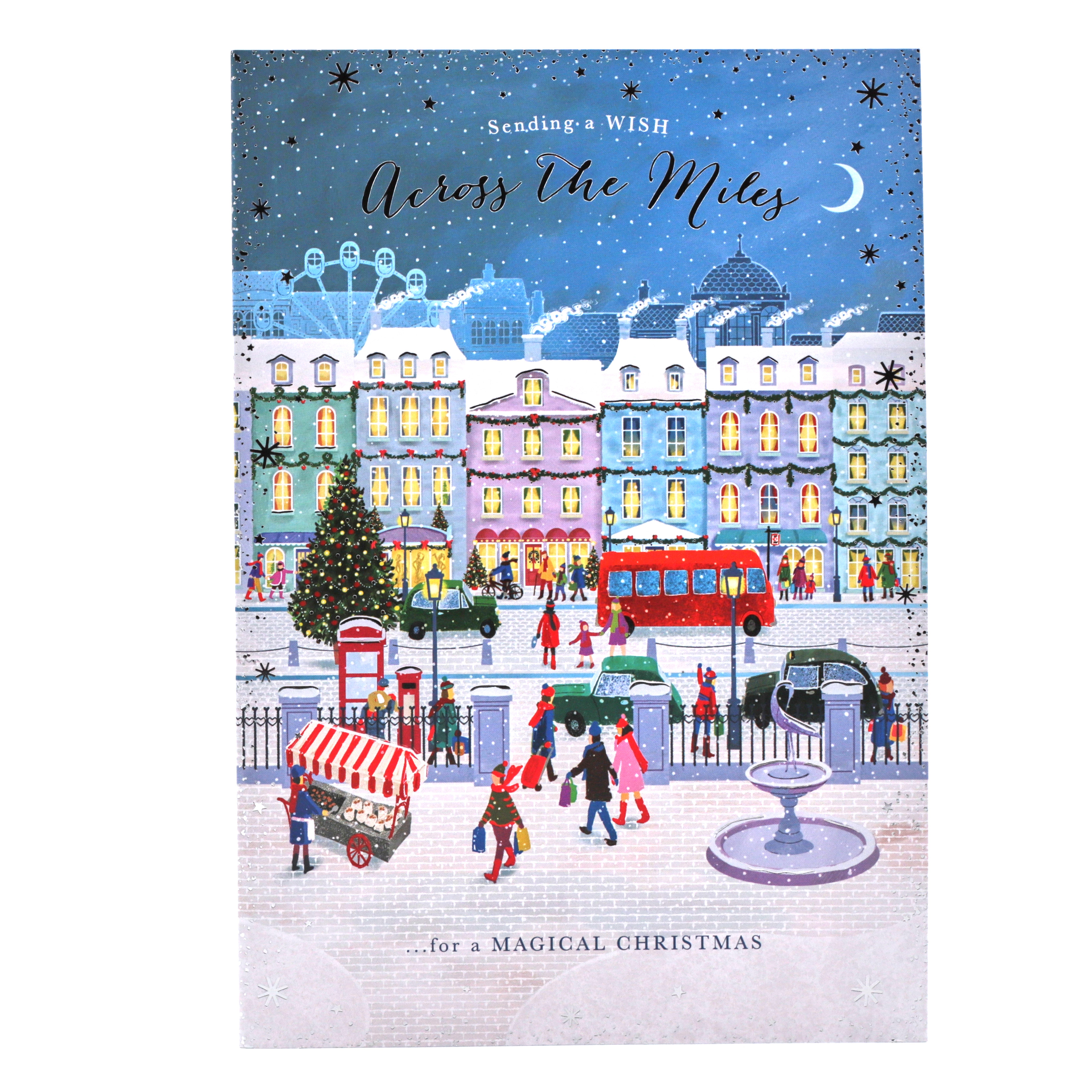 Christmas Card - Sending A Wish Across the Miles