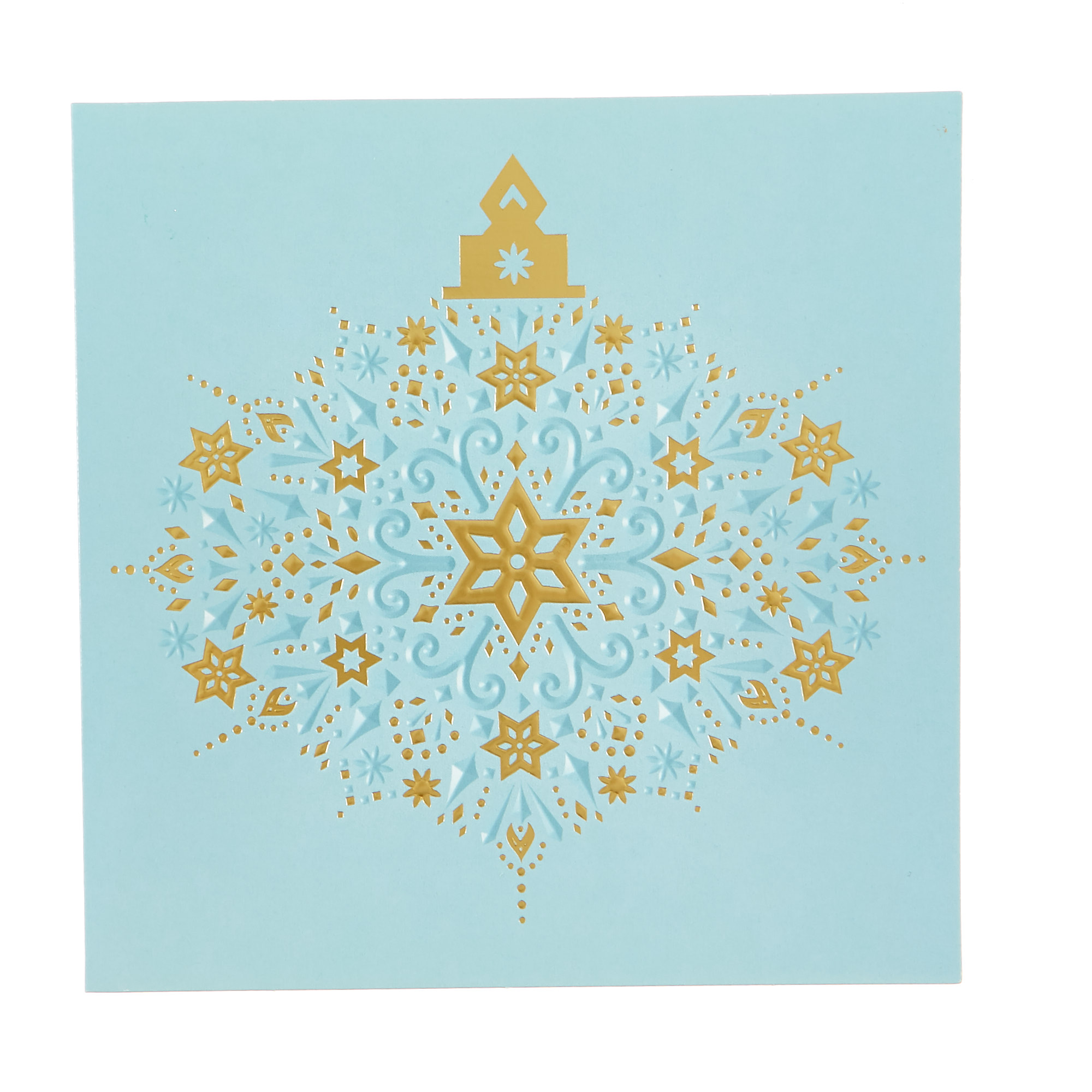 16 Charity Christmas Cards - Snowflakes (2 Designs)
