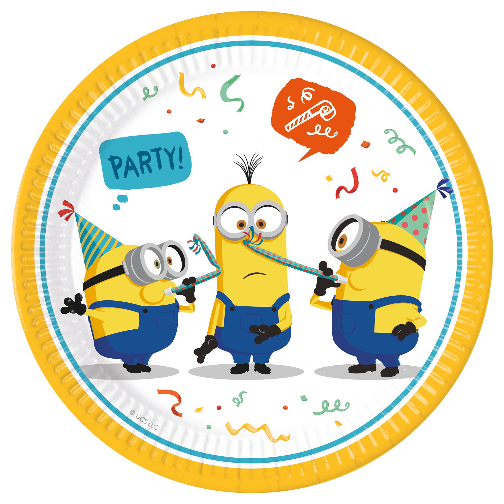 Minions: The Rise of Gru Party Tableware & Decorations Bundle - 16 Guests