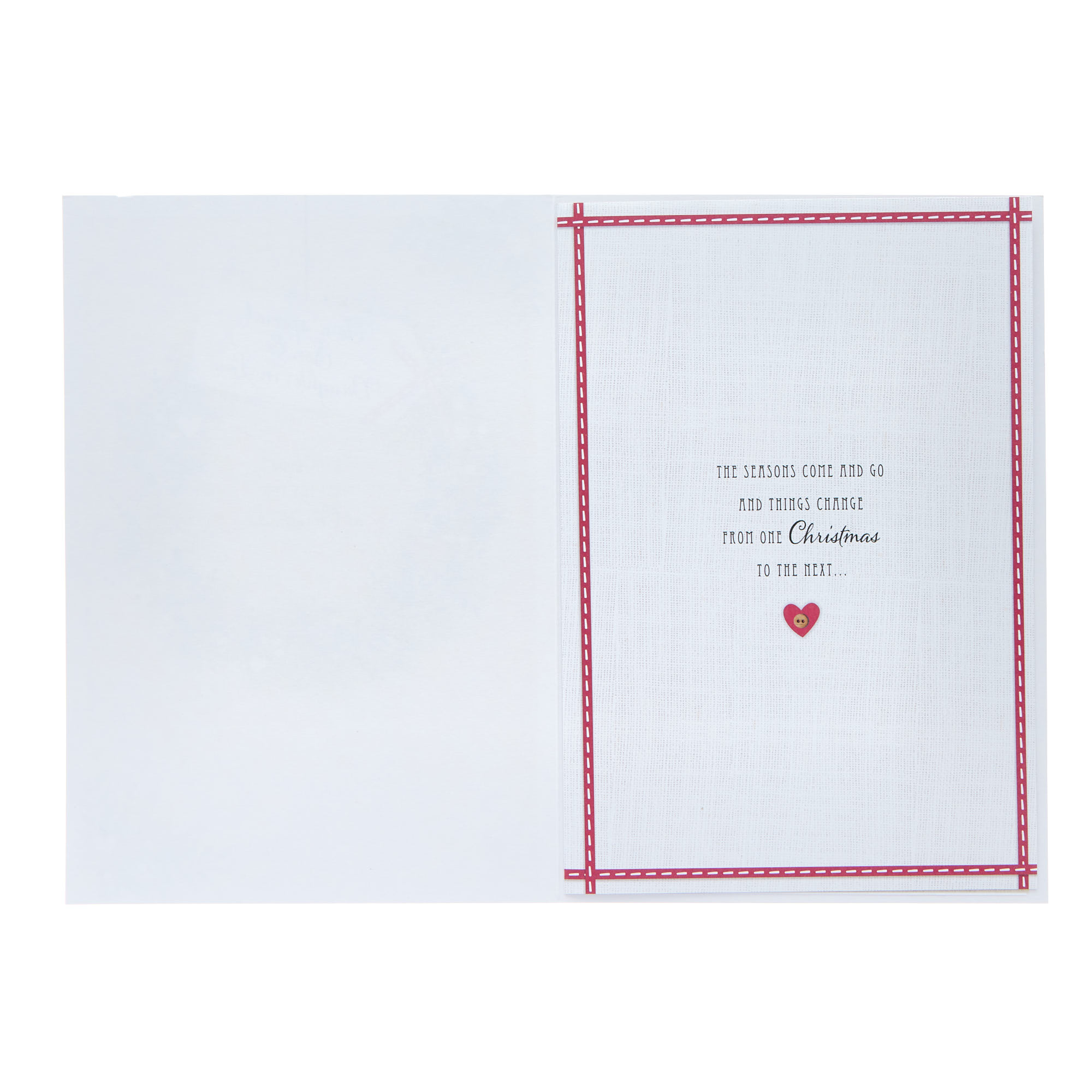 Son & Daughter in Law With Love Wreath Christmas Card