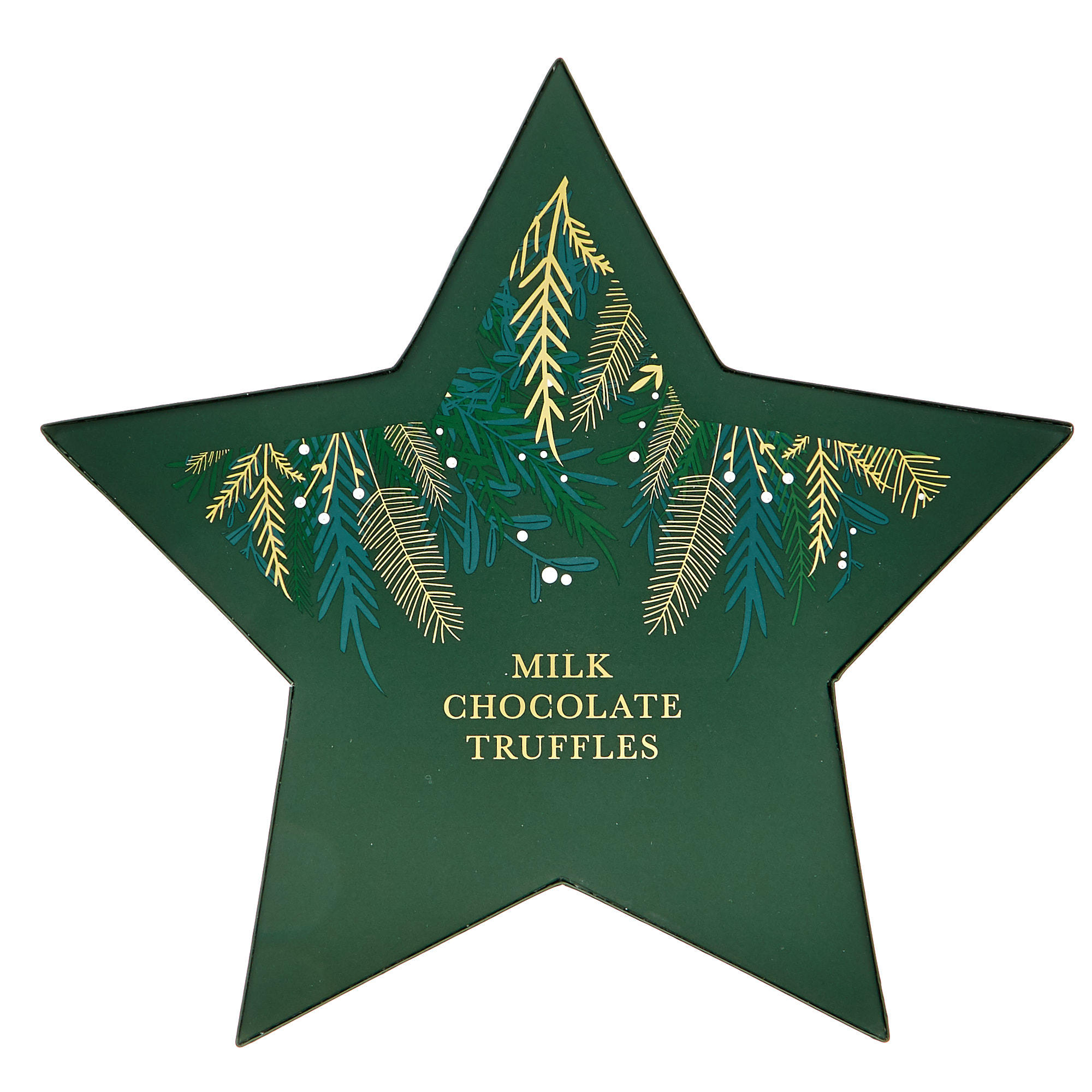 Green Star Milk Chocolate Truffles Box