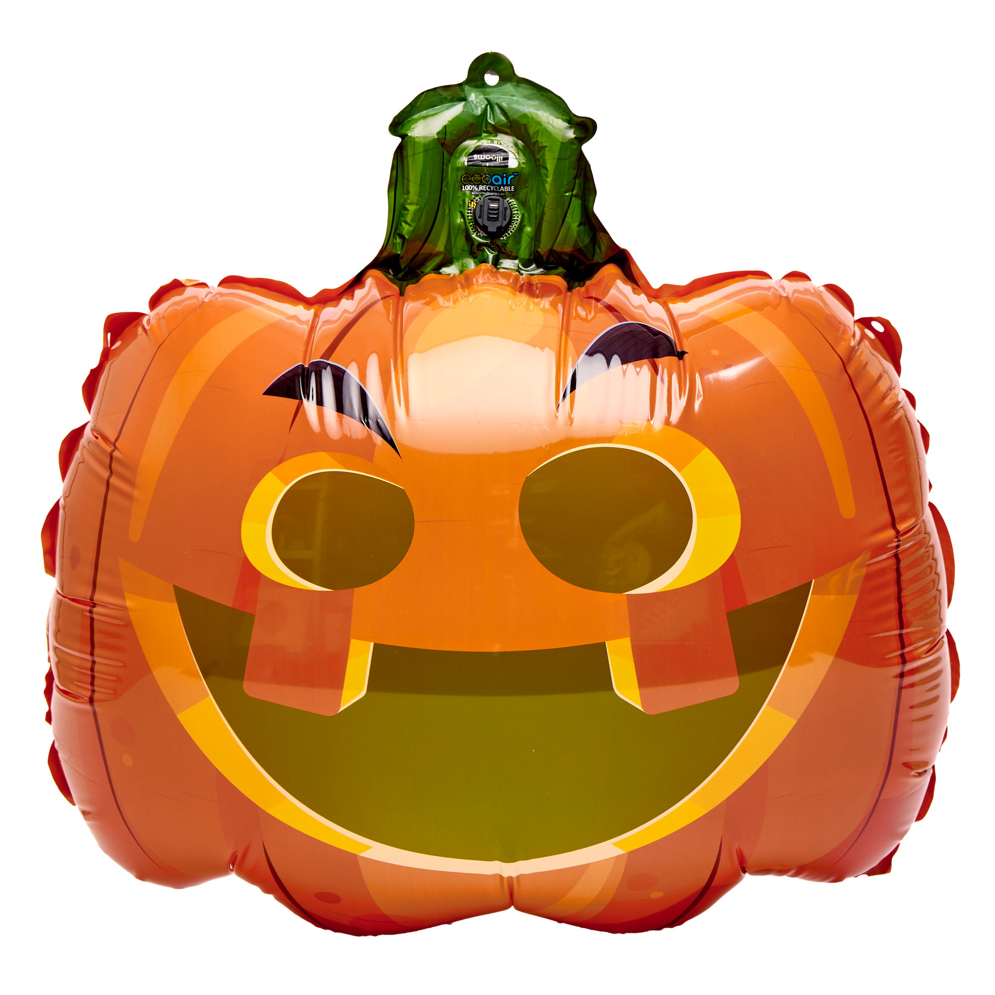 illooms Air-Fill Light-Up Pumpkin Balloon