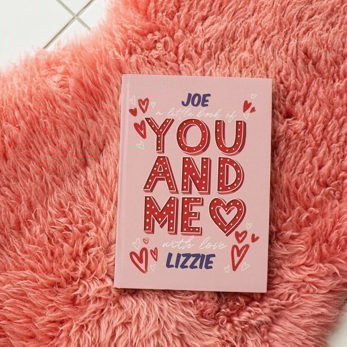 Personalised A Little Book Of You & Me' Personalised Book Softback