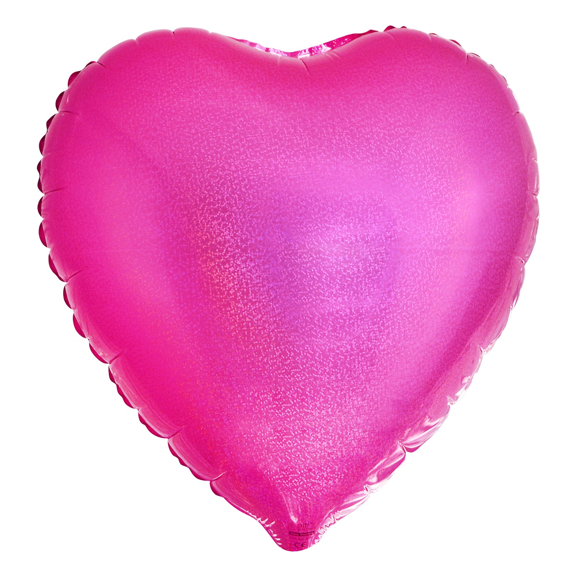 Pink Heart 18-Inch Foil Helium Balloon