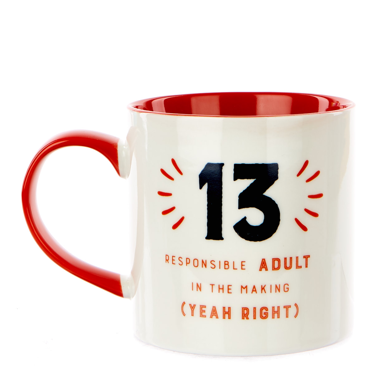 13th Birthday Mug - Responsible Adult In The Making