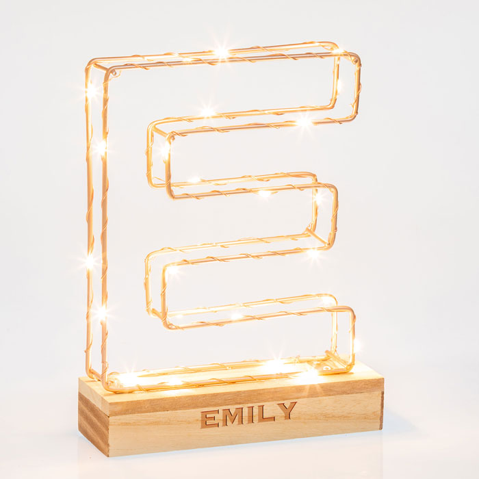 Personalised Lumi Letter Light