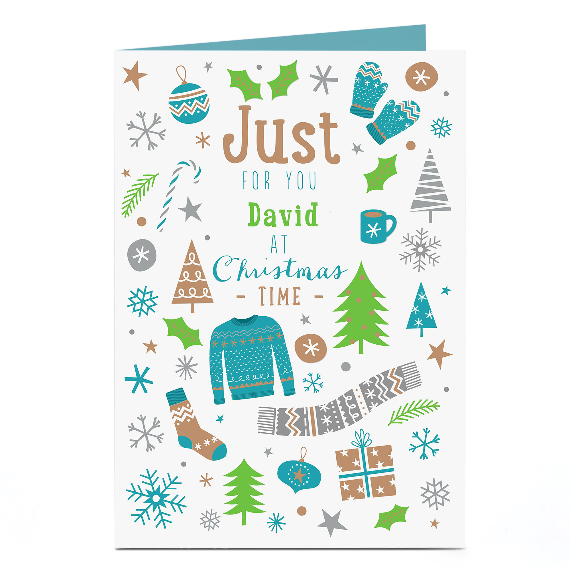 Personalised Christmas Card - Christmas Collage