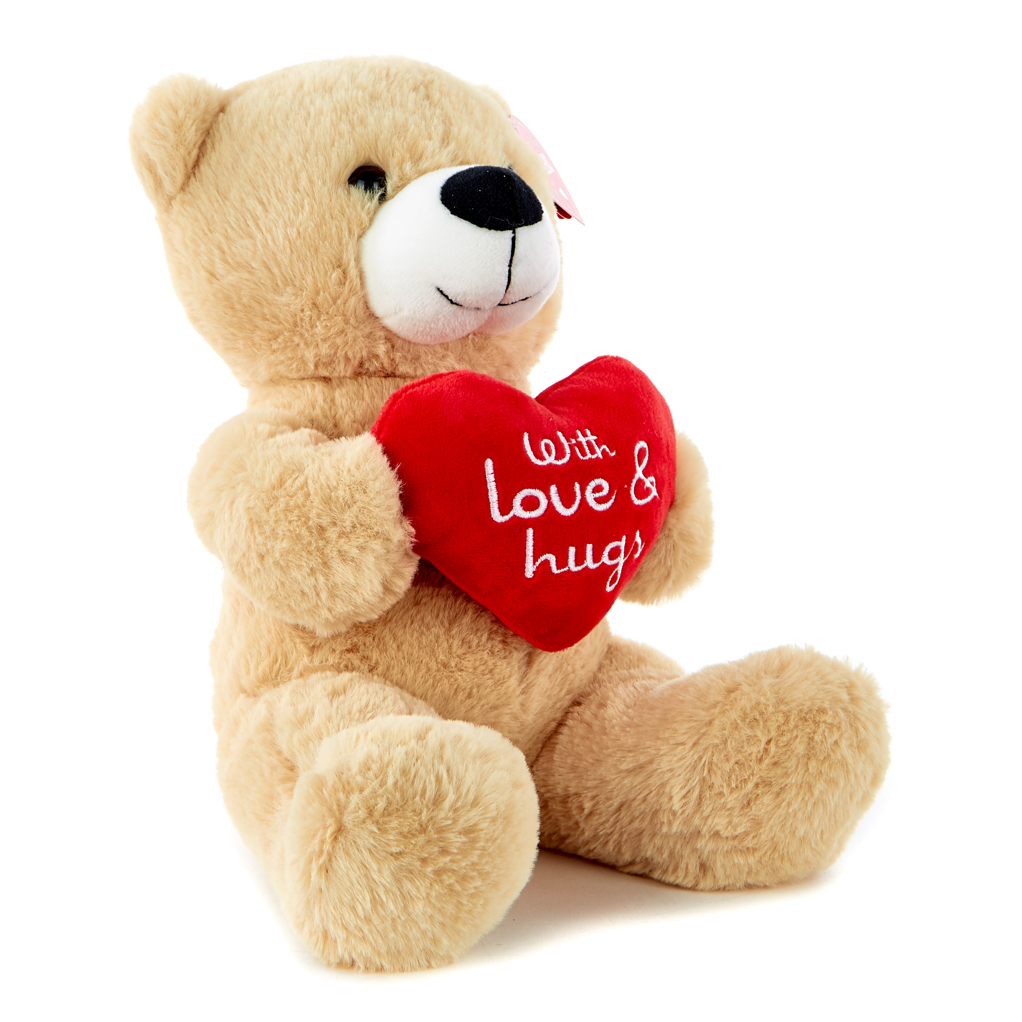 Bear With Love Heart Valentine's Day Soft Toy