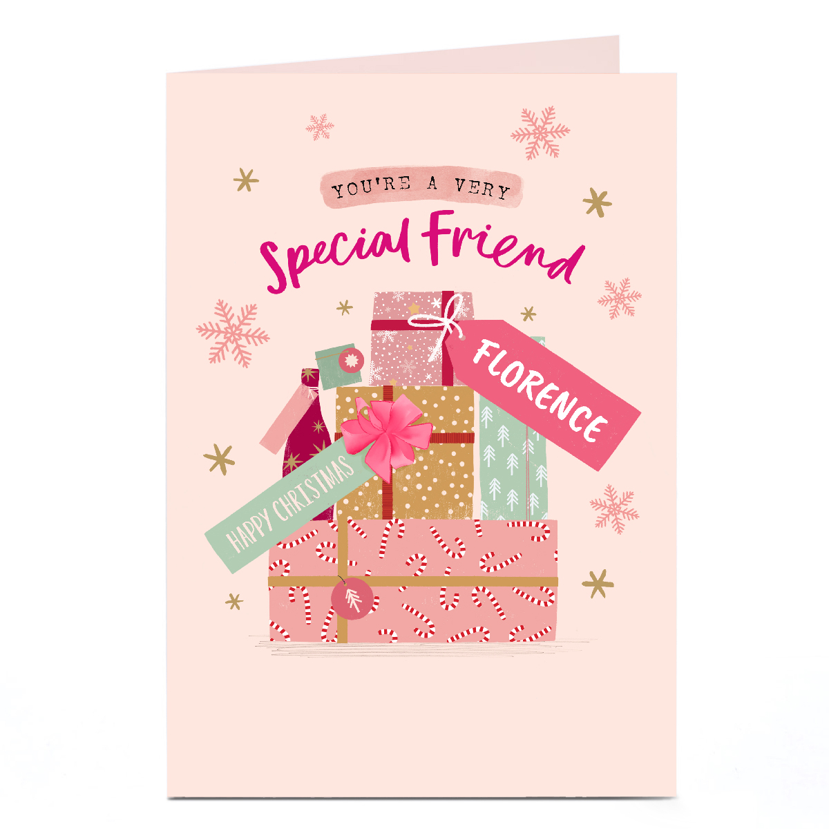 Personalised Christmas Card - Special Friend