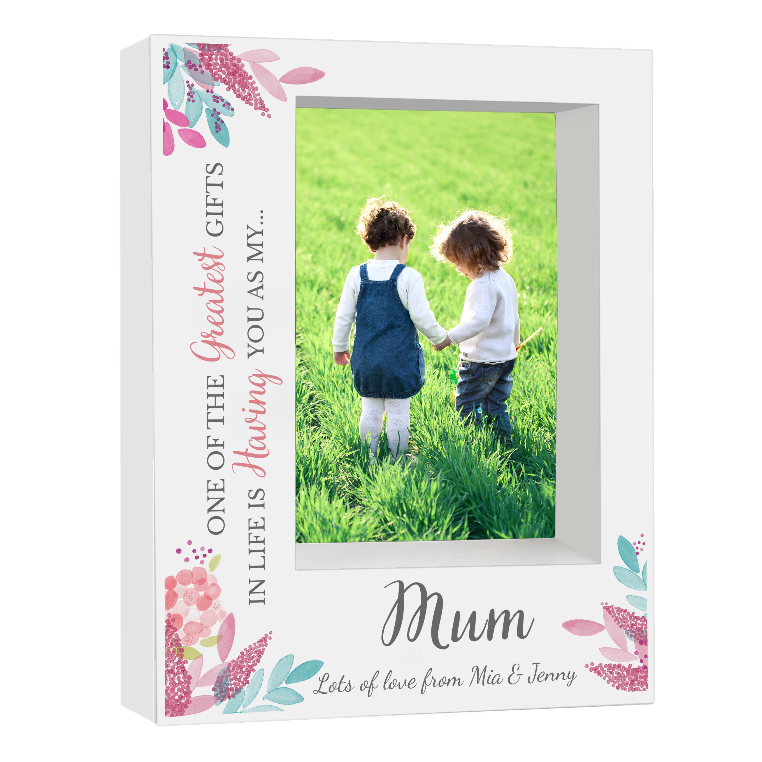 Personalised Box Photo Frame - One Of The Greatest Gifts In Life...