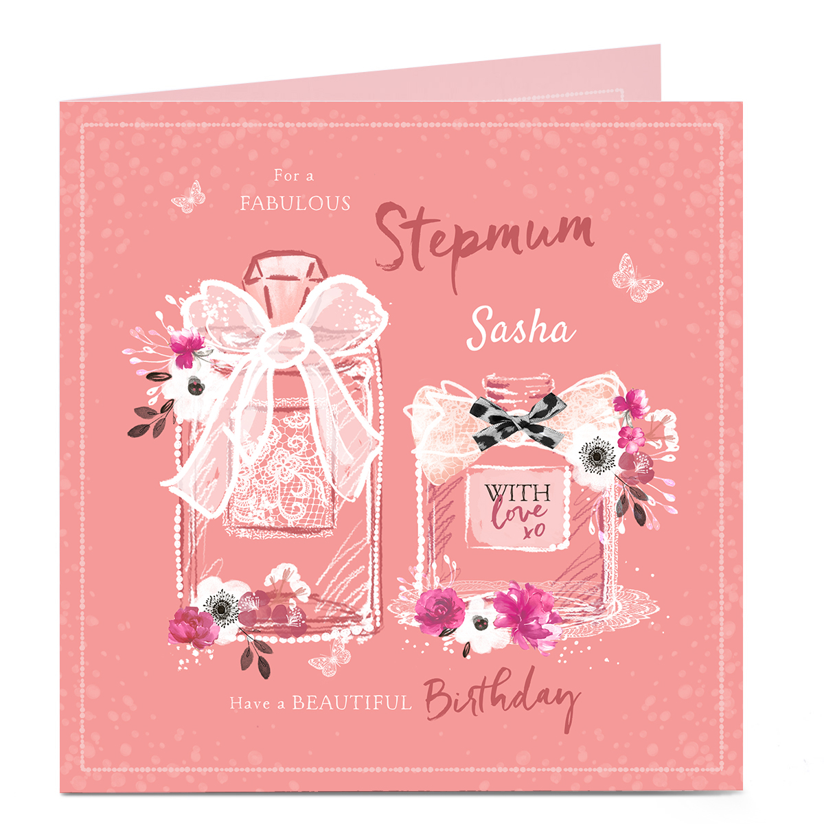 Buy Personalised Birthday Card For A Fabulous Stepmum For Gbp 2 79