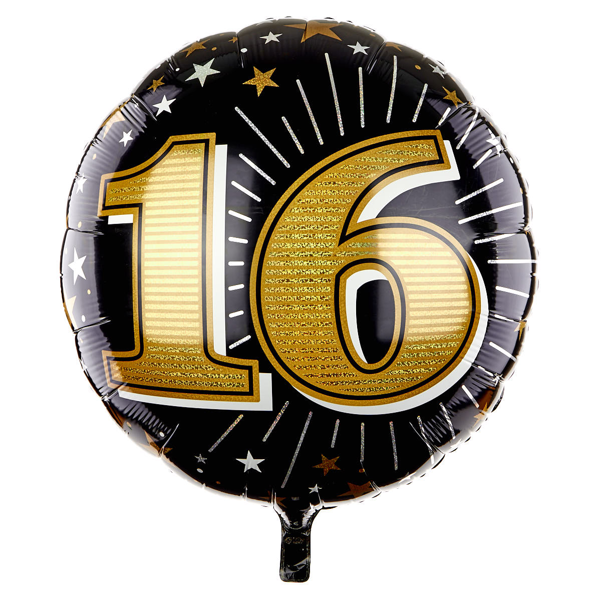 31 Inch 16th Birthday Helium Balloon - Gold