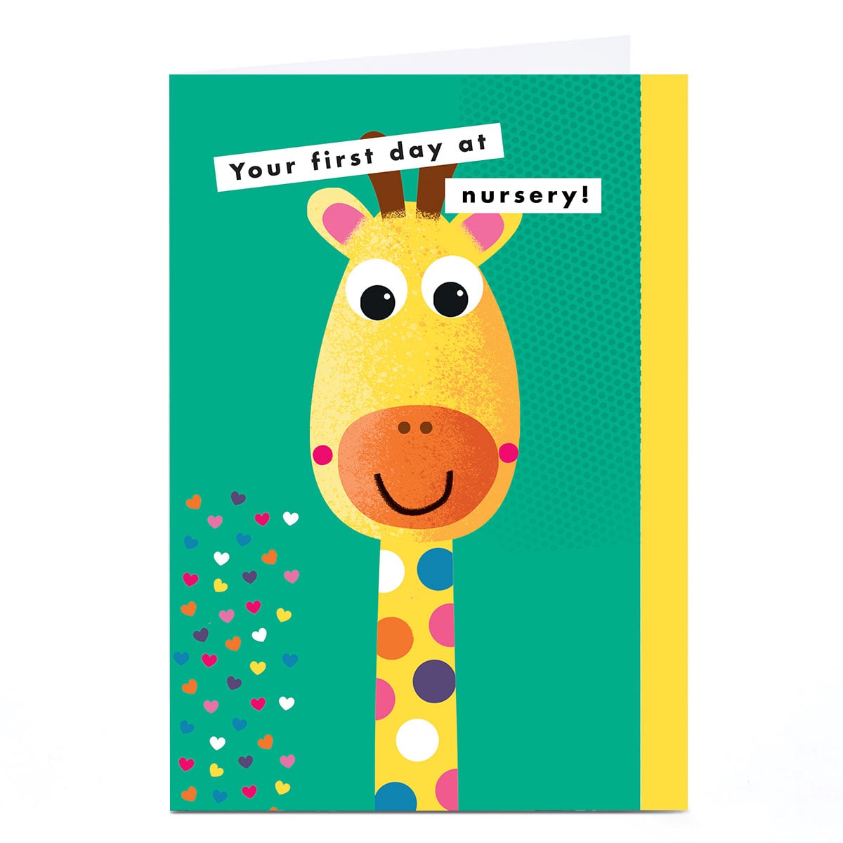 Back To School Card - Your First Day At Nursery