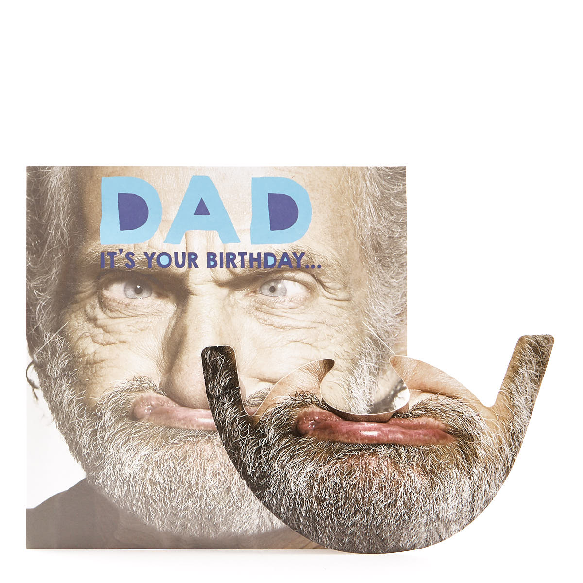 VIP Collection Birthday Card - Dad Funny Face Mask