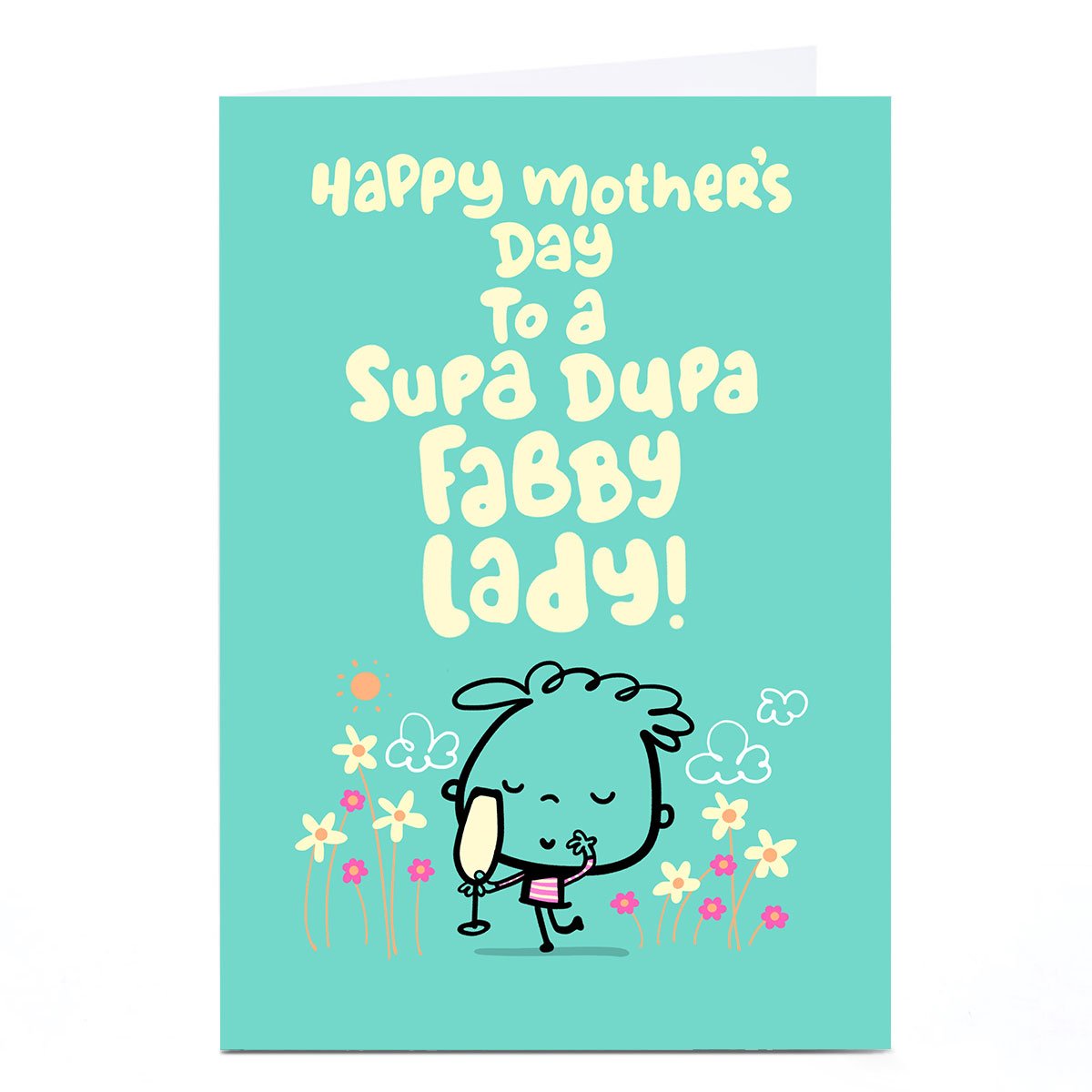 Personalised Fruitloops Mother's Day Card - Fabby Lady