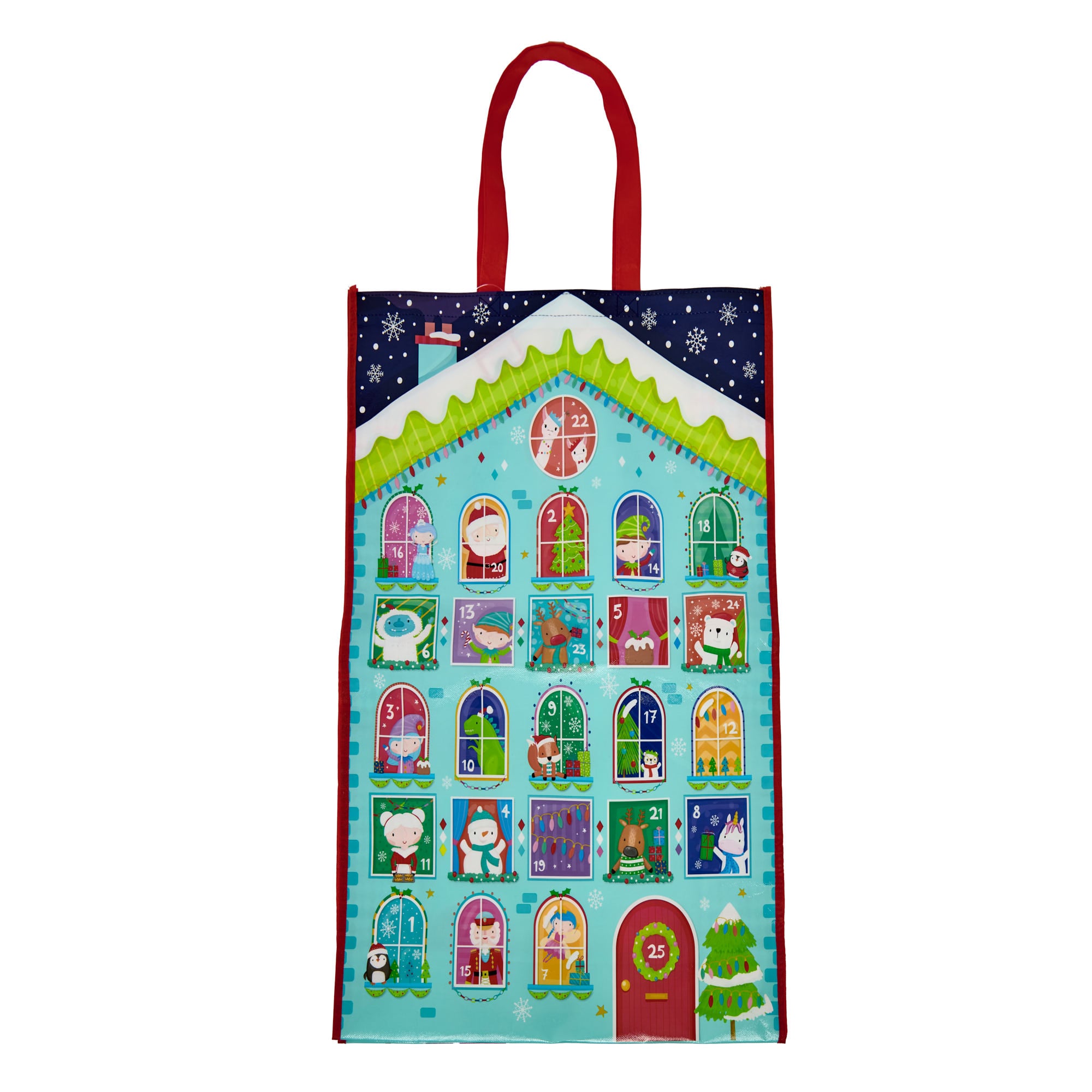 Children's Advent Giant Reusable Christmas Gift Bag
