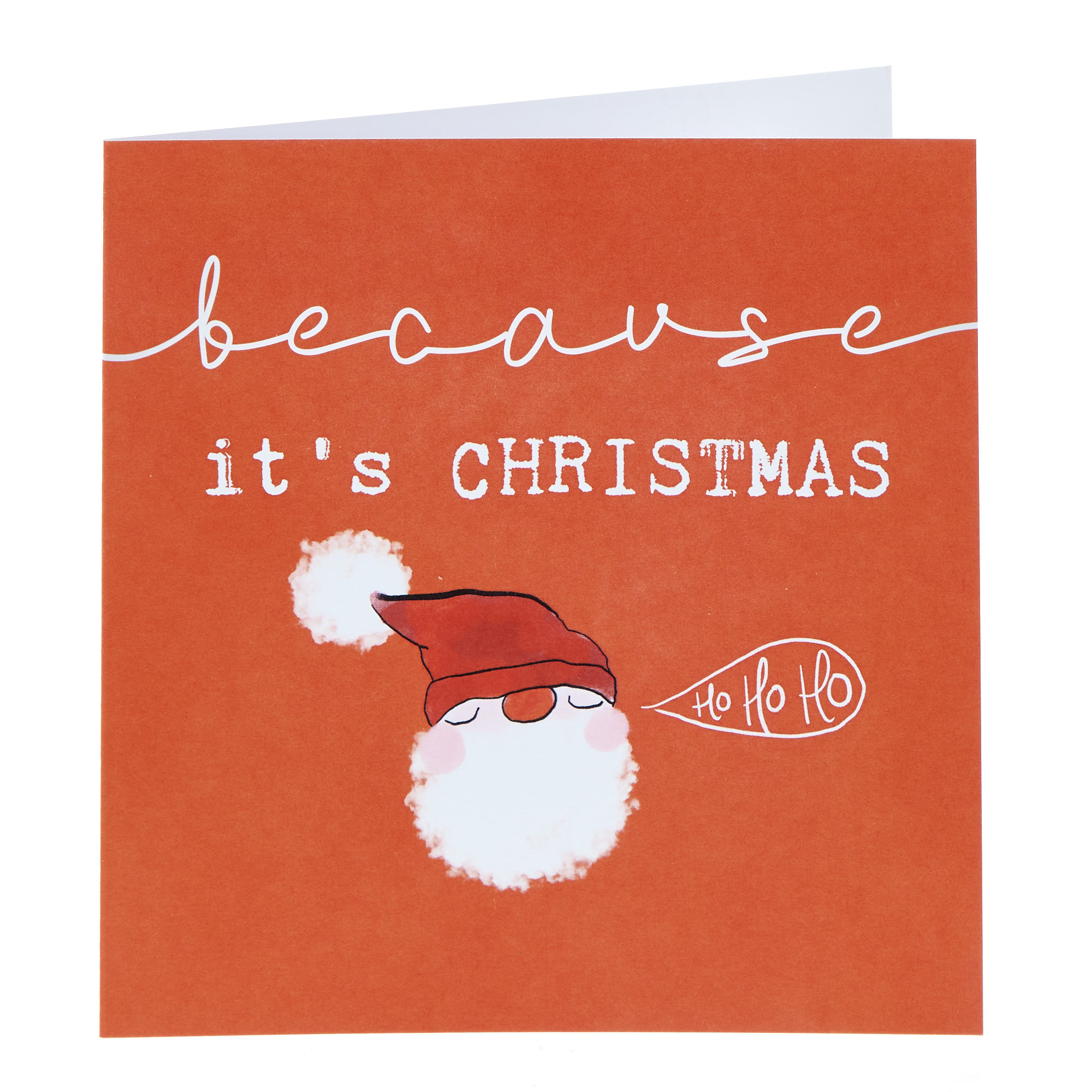 Bexy Boo Santa Ho Ho Ho Christmas Card