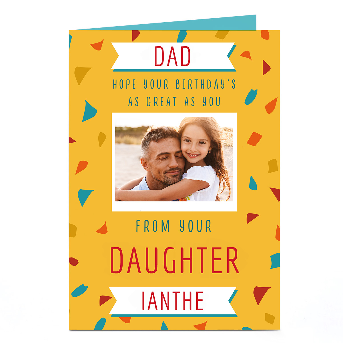 Photo Birthday Card - As Great As You