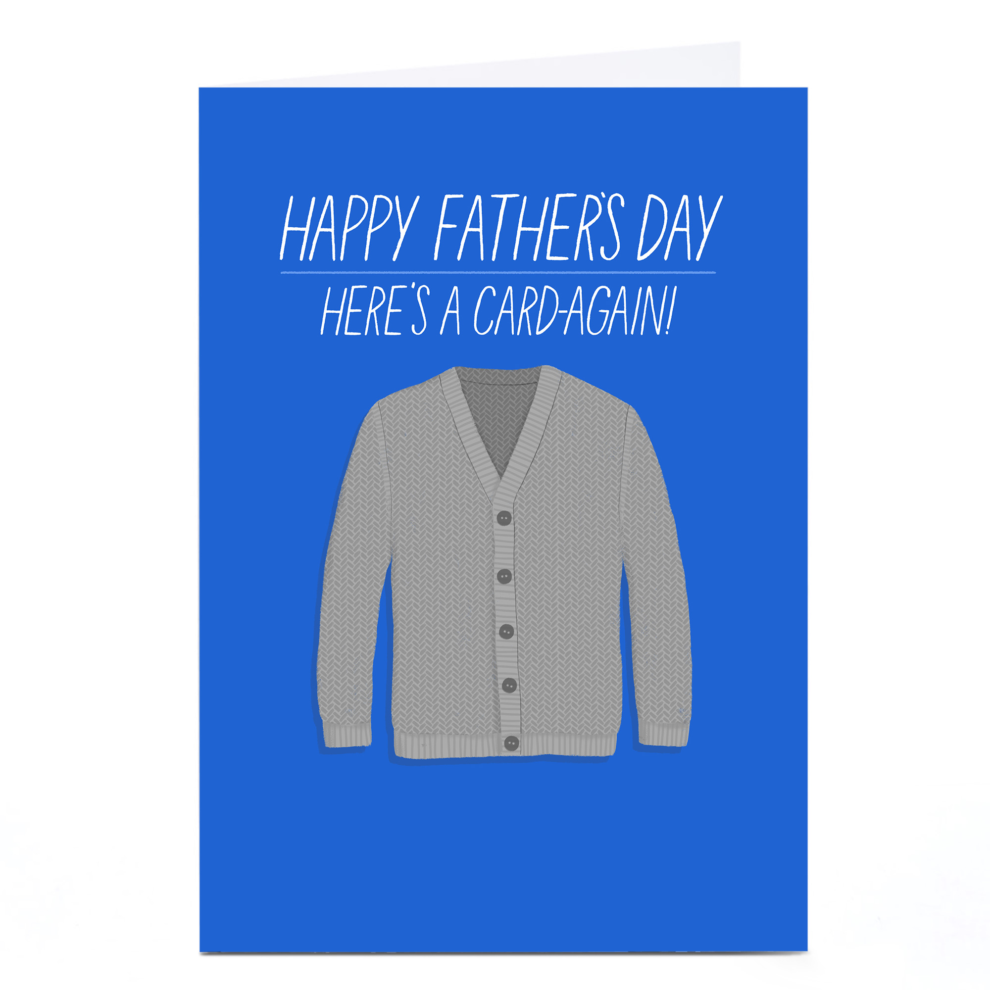 Personalised Father's Day Card - Here's A Card-Again