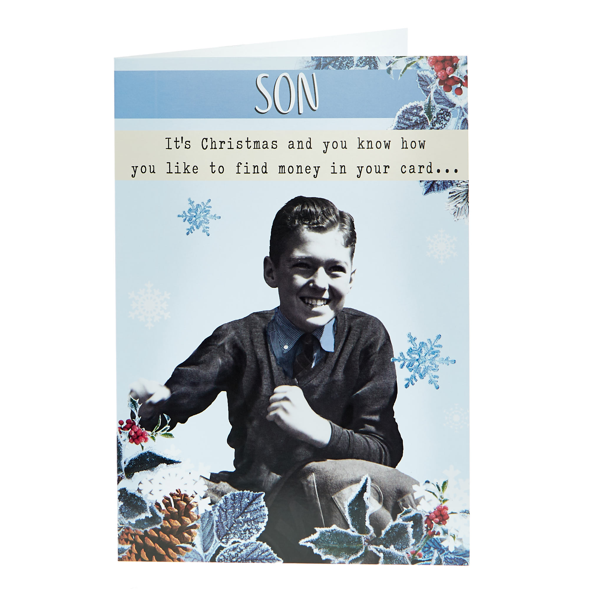 Christmas Card - Son Money In Your Card