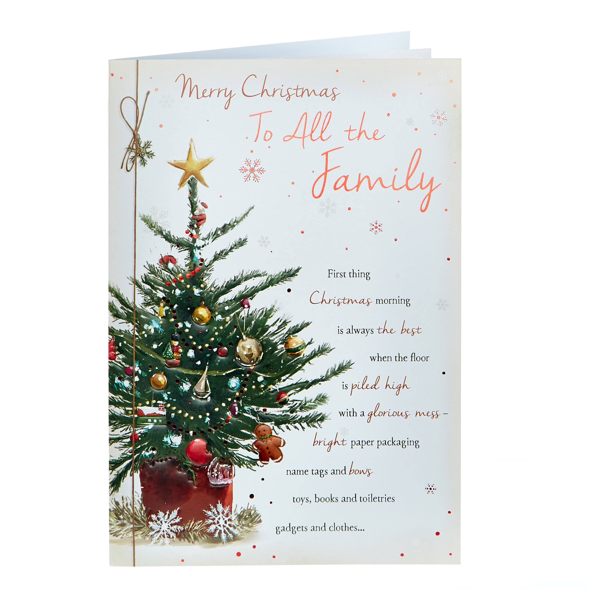 Christmas Card - Merry Christmas To All The Family