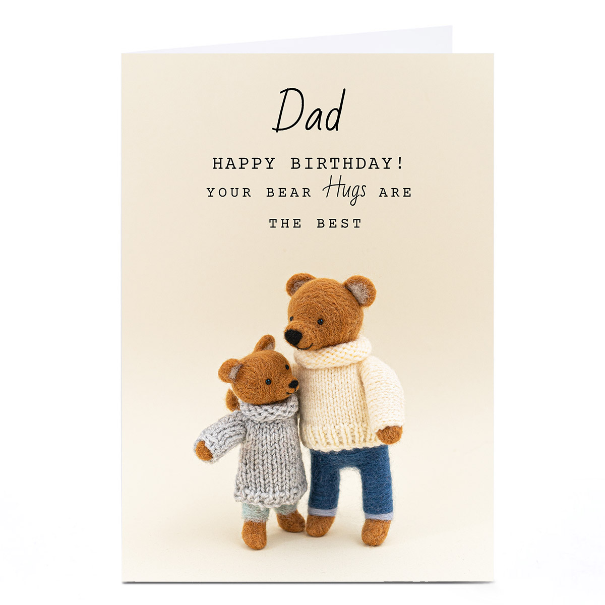 Personalised Lemon and Sugar Birthday Card - The Best Dad