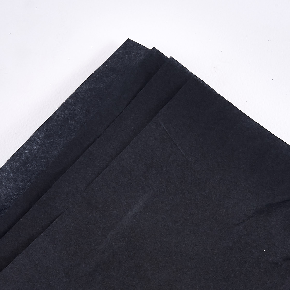 Matte Black Tissue Paper - 10 Sheets
