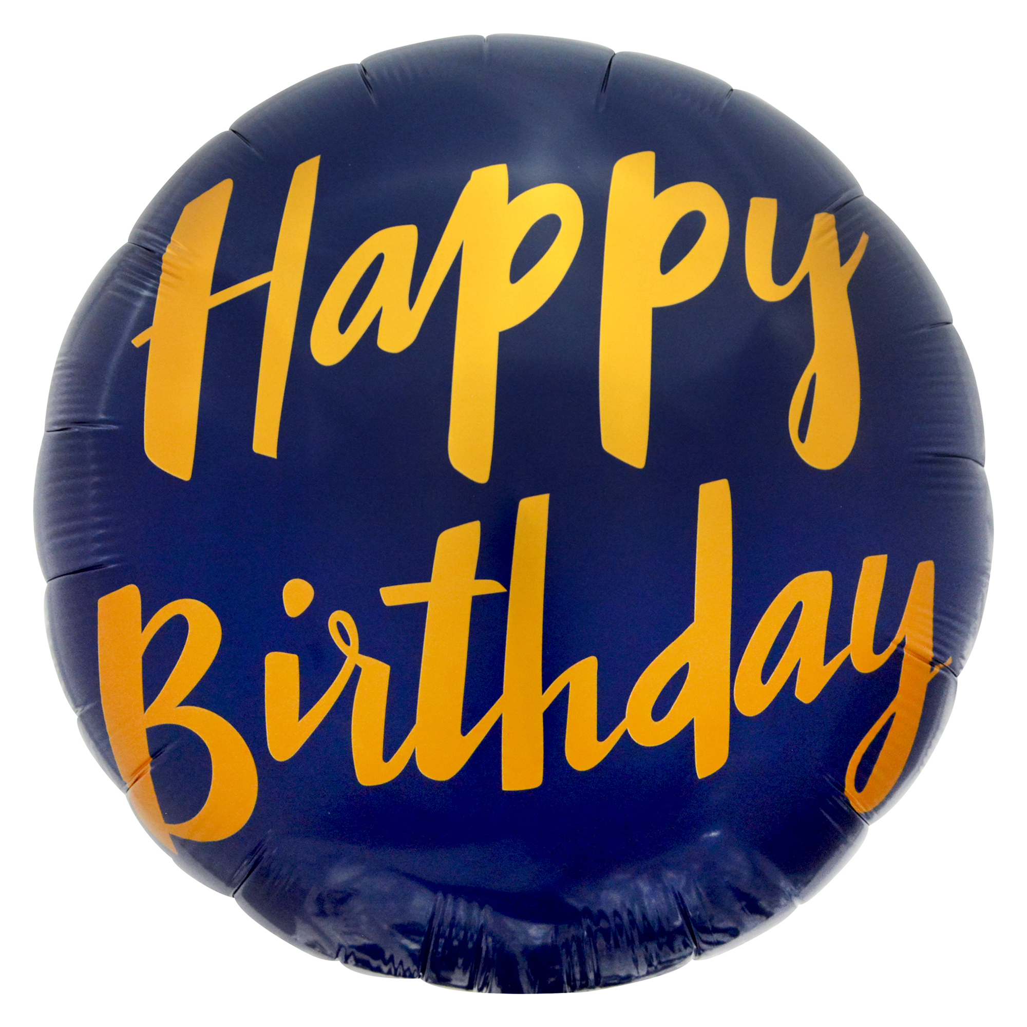 Blue Happy Birthday 31-Inch Foil Helium Balloon 