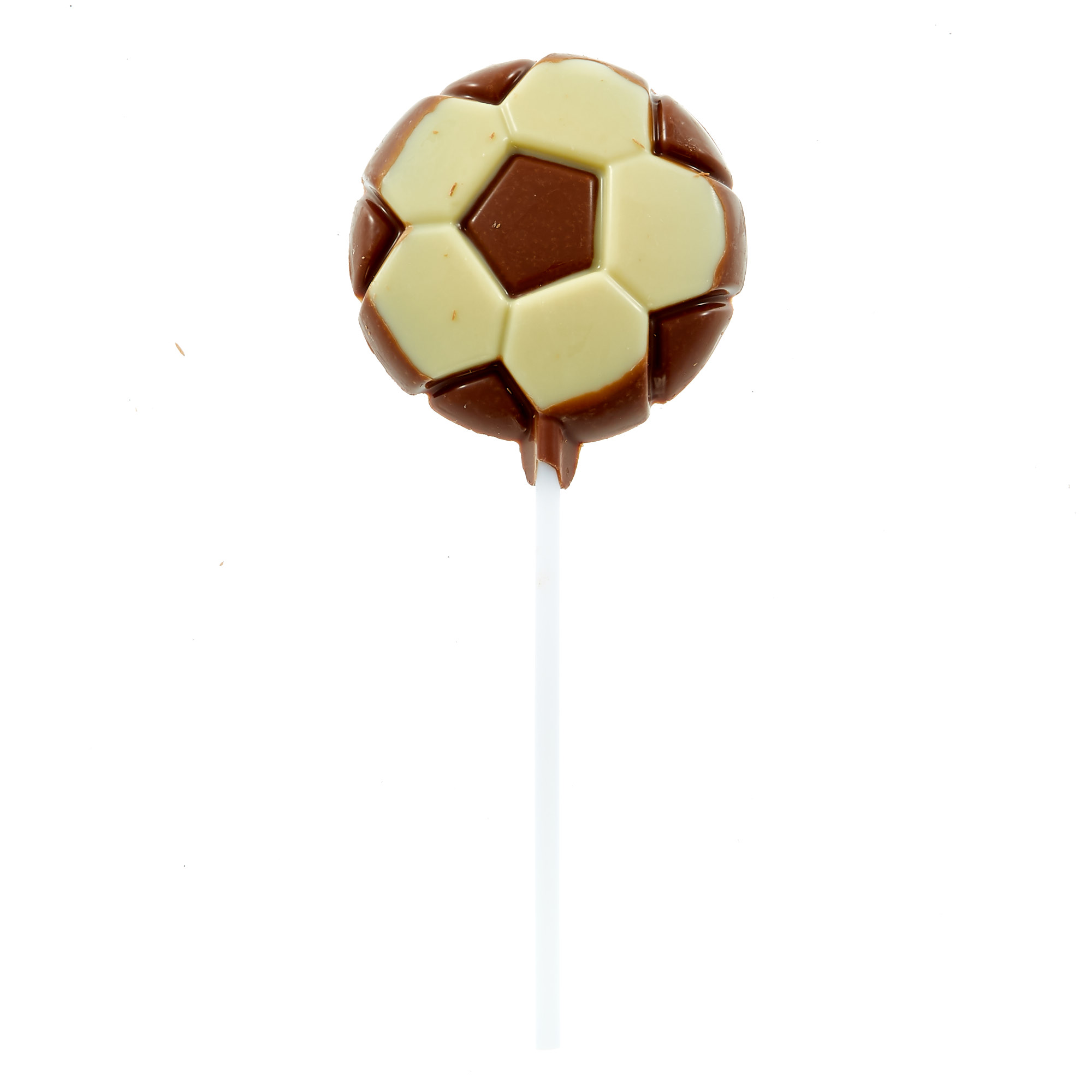 Milk Chocolate Football Lollipop 