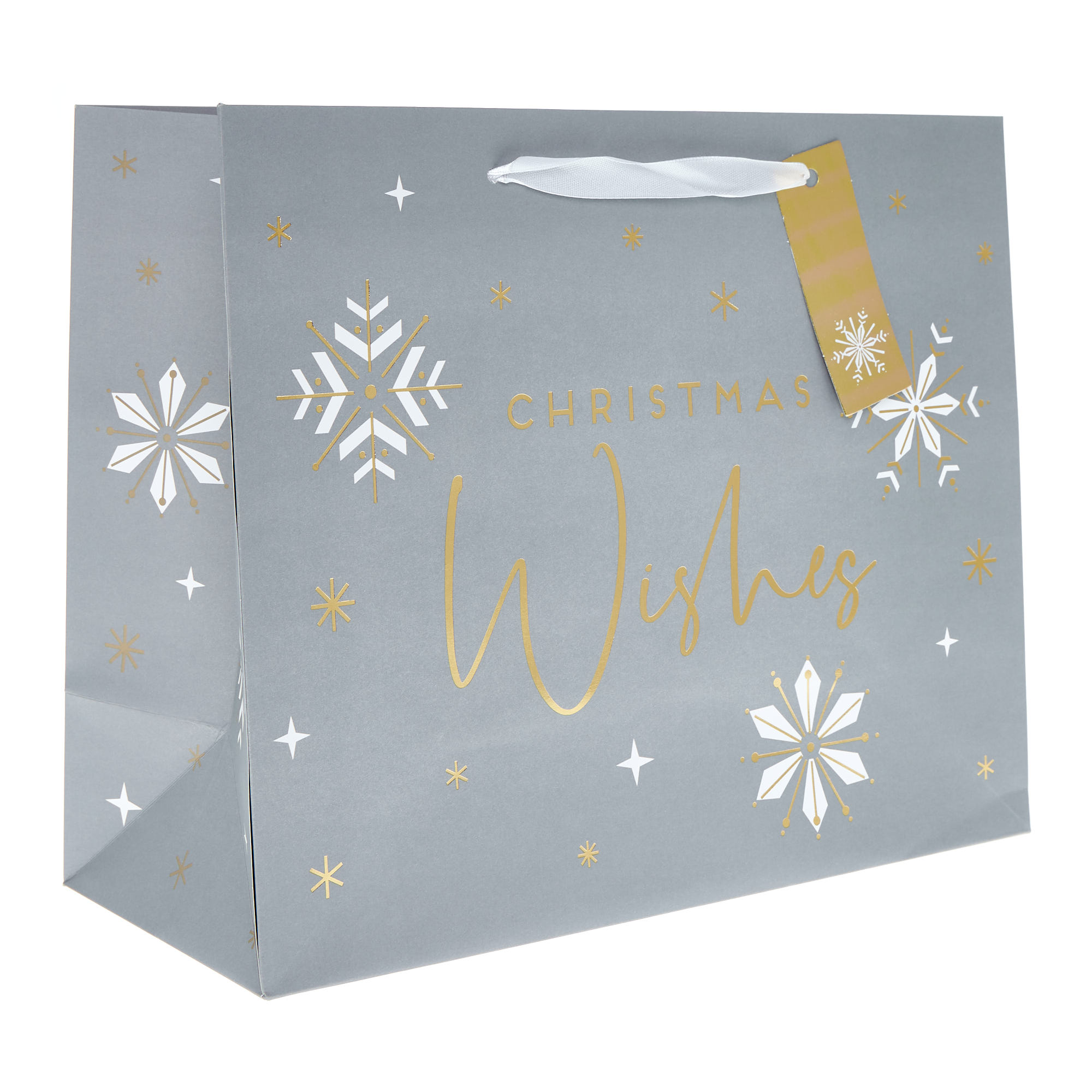 Large Landscape Christmas Wishes Gift Bag