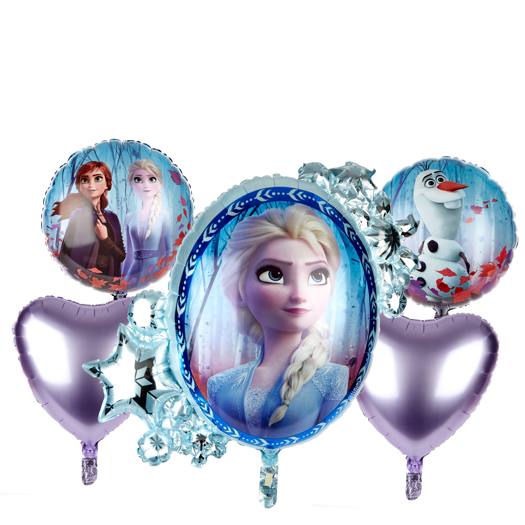 Frozen II Foil Balloon Bouquet (Deflated) 