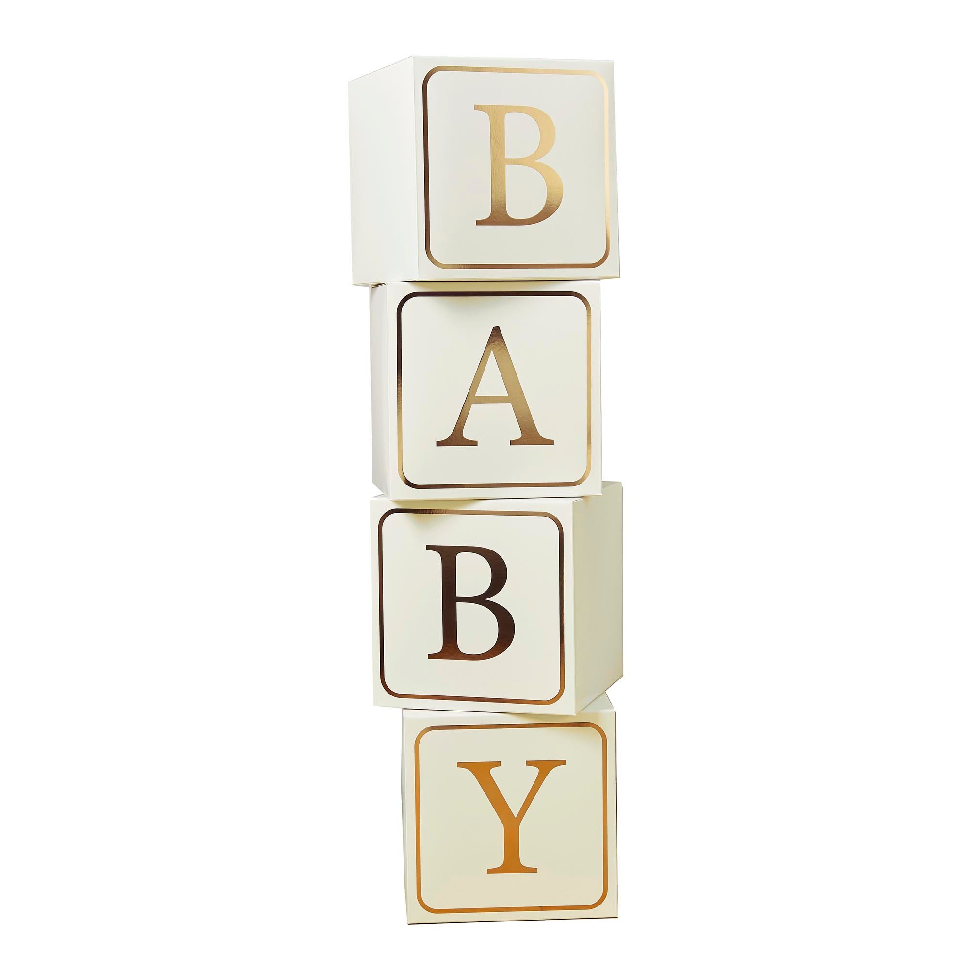 Gold Baby Jumbo Blocks 
