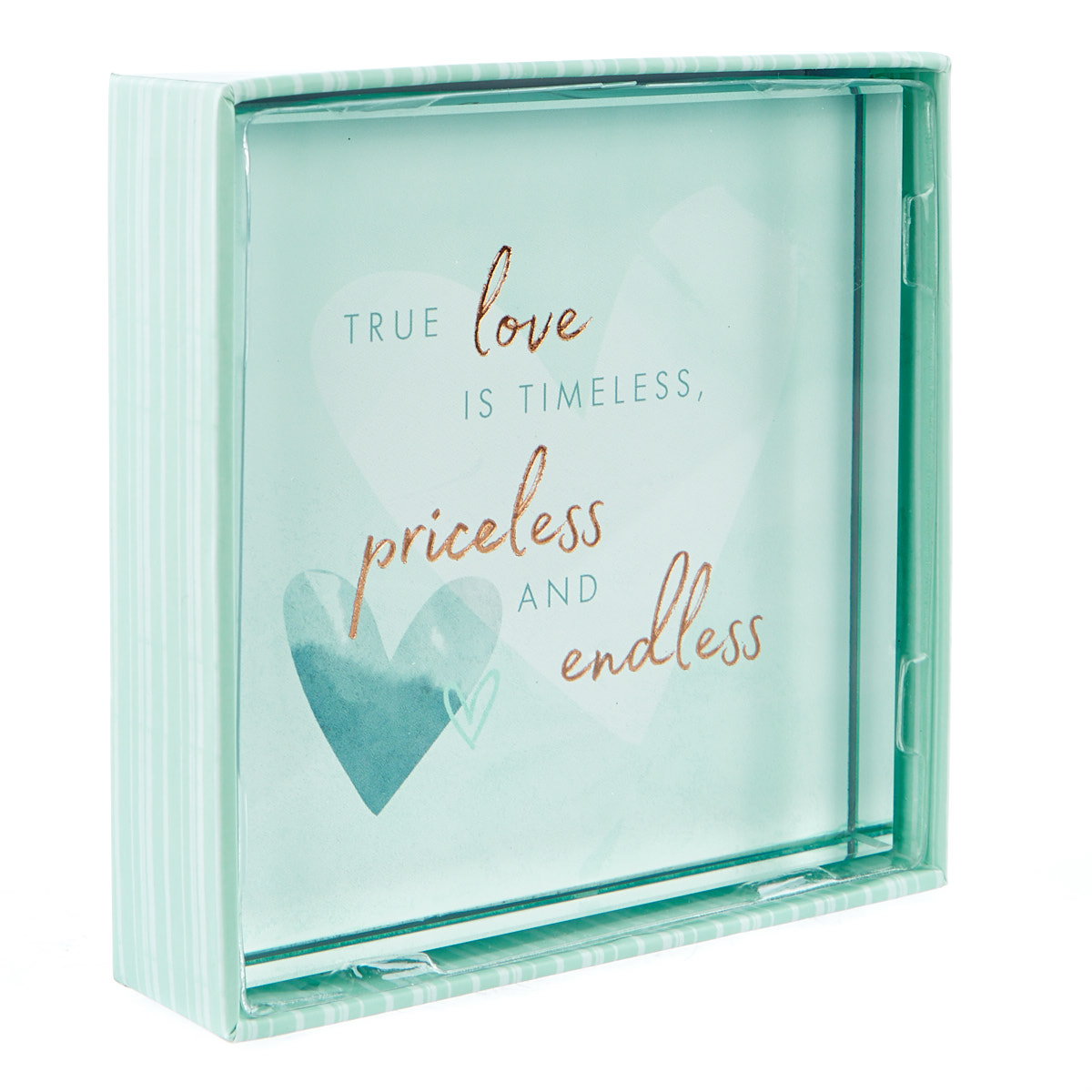 Perfect Together Glass Keepsake - Happy Anniversary