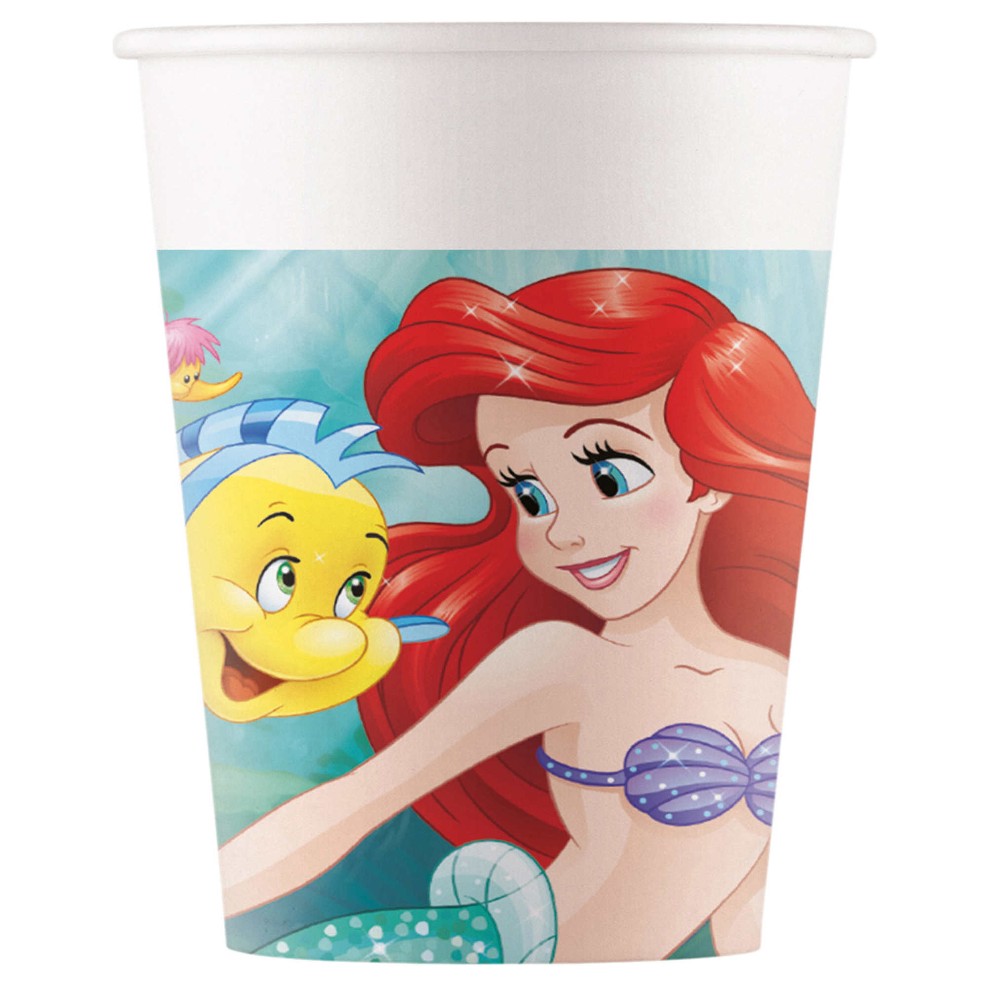 The Little Mermaid Party Tableware & Decorations Bundle - 16 Guests
