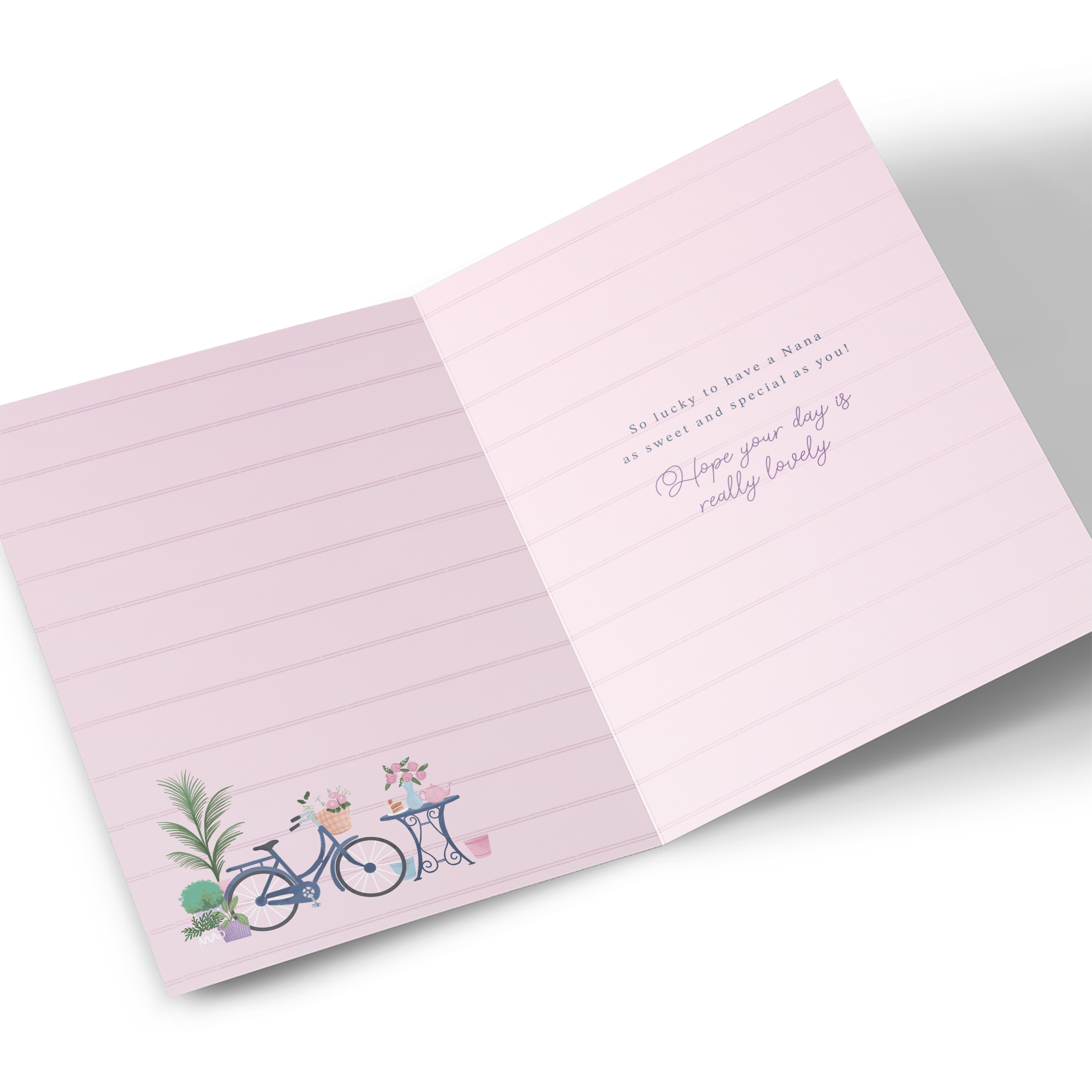 Mother's Day Card - Just For You Nana