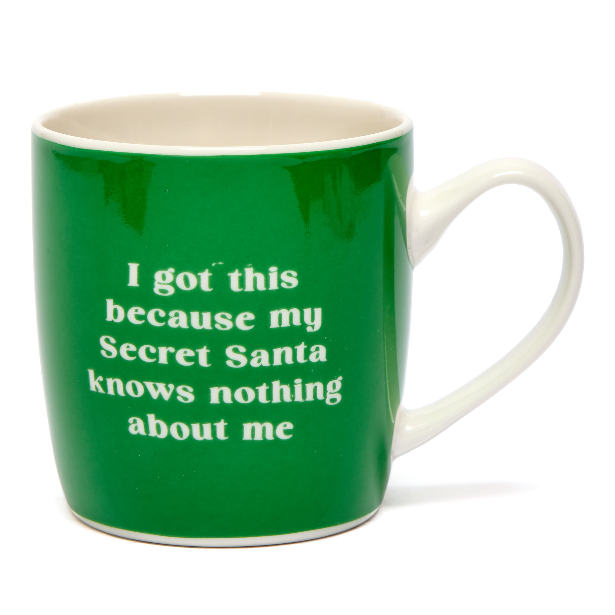 My Secret Santa Knows Nothing About Me Mug