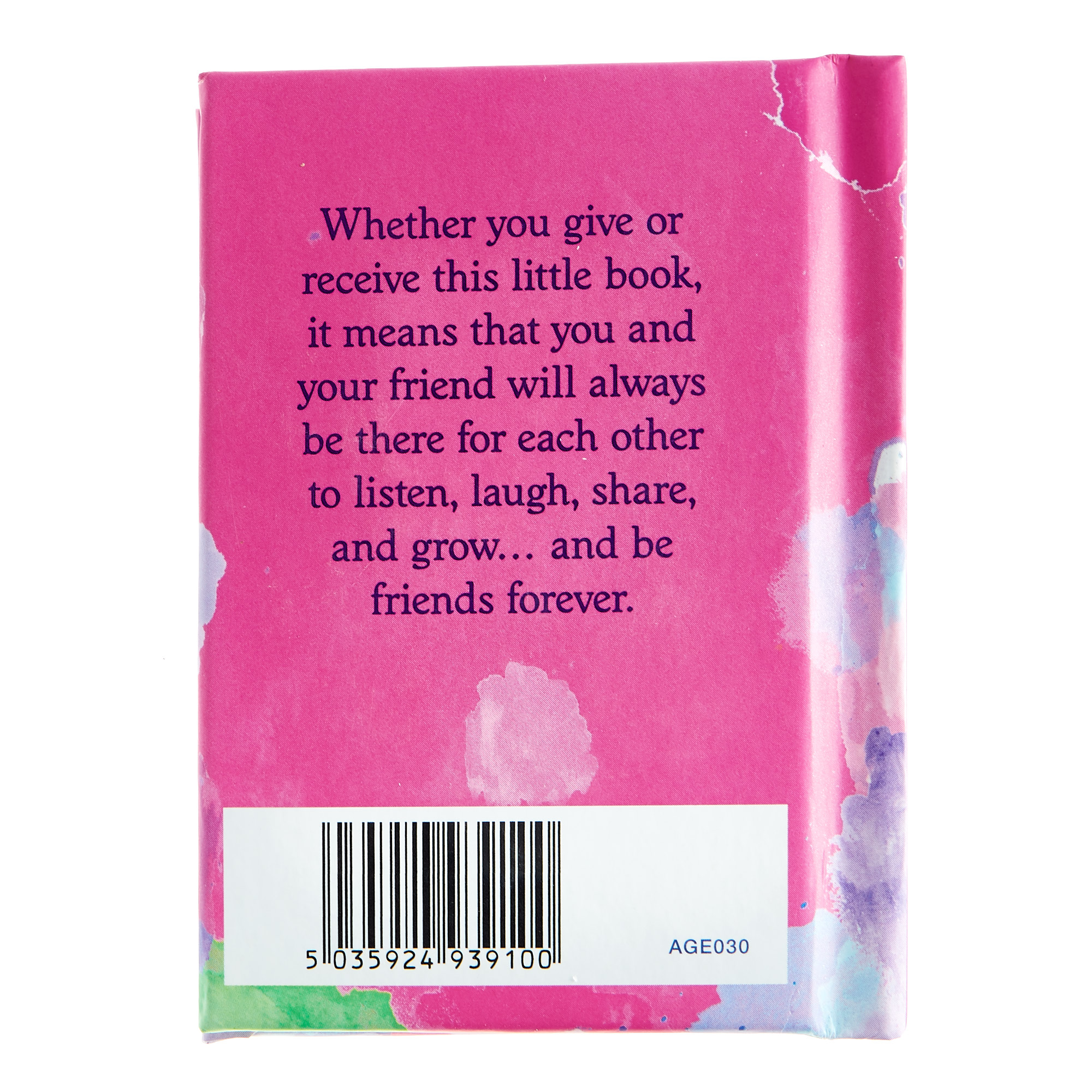 Blue Mountain Arts Keepsake Book - Friends Live In Eachother's Hearts 