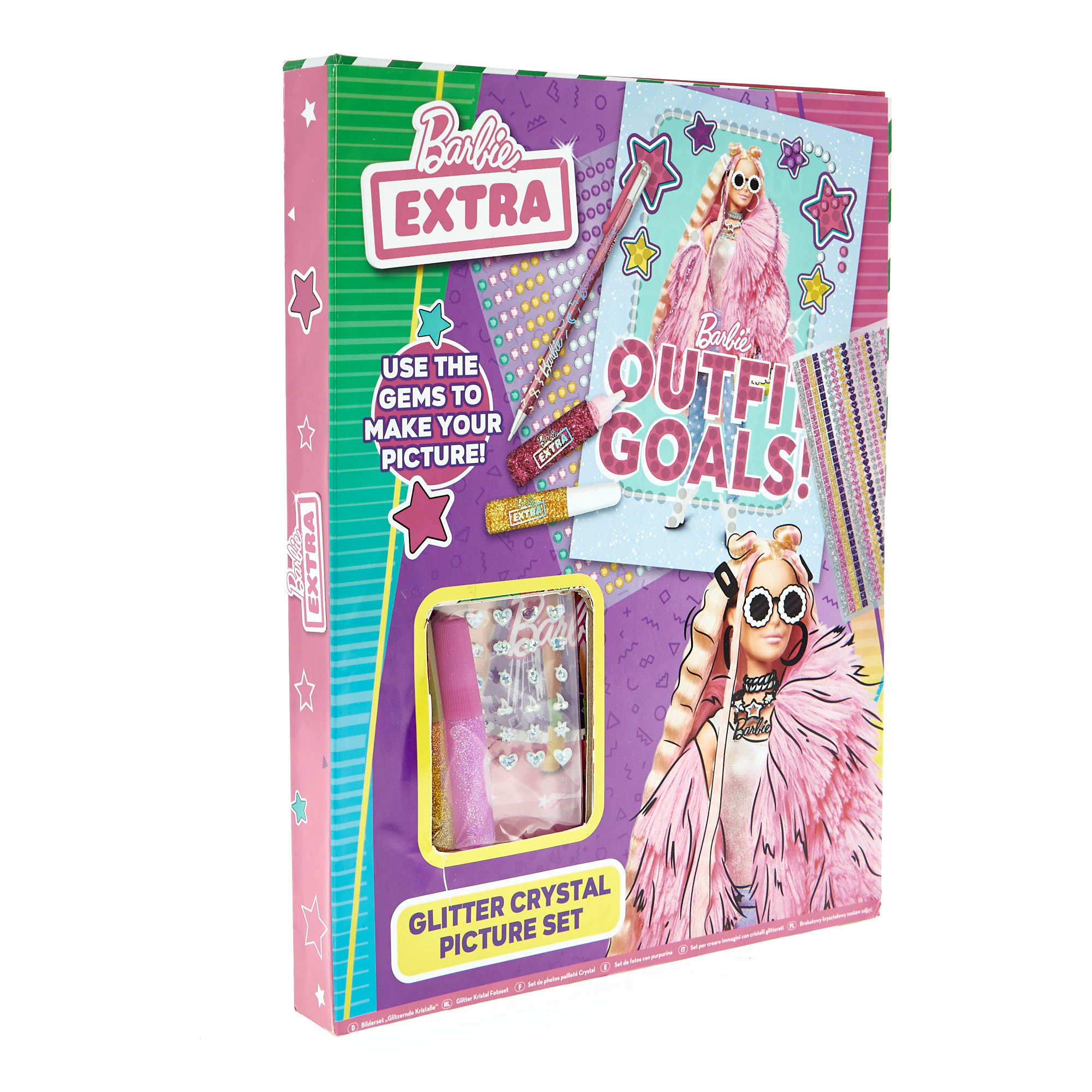 Barbie Extra Glitter Crystal Picture Set