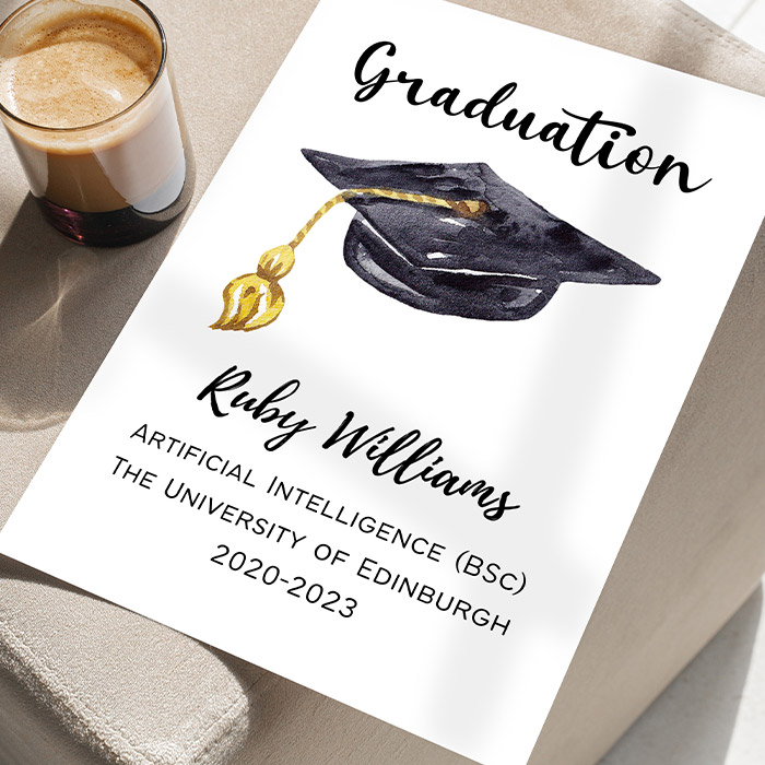 Personalised Graduation Print