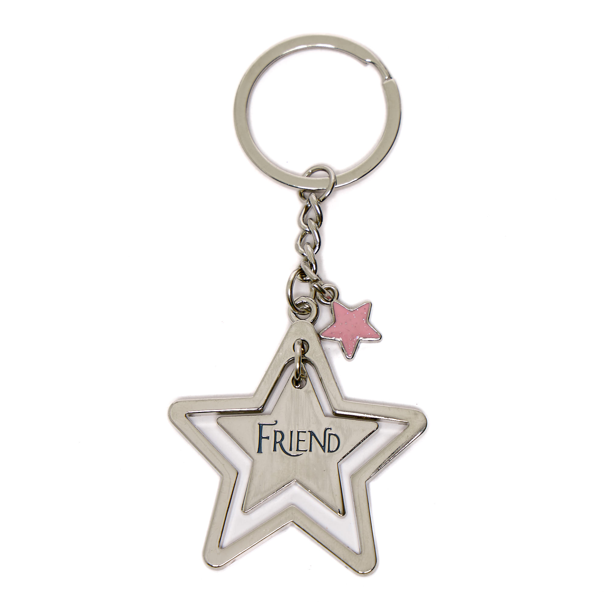 For A Special Friend Star Keyring
