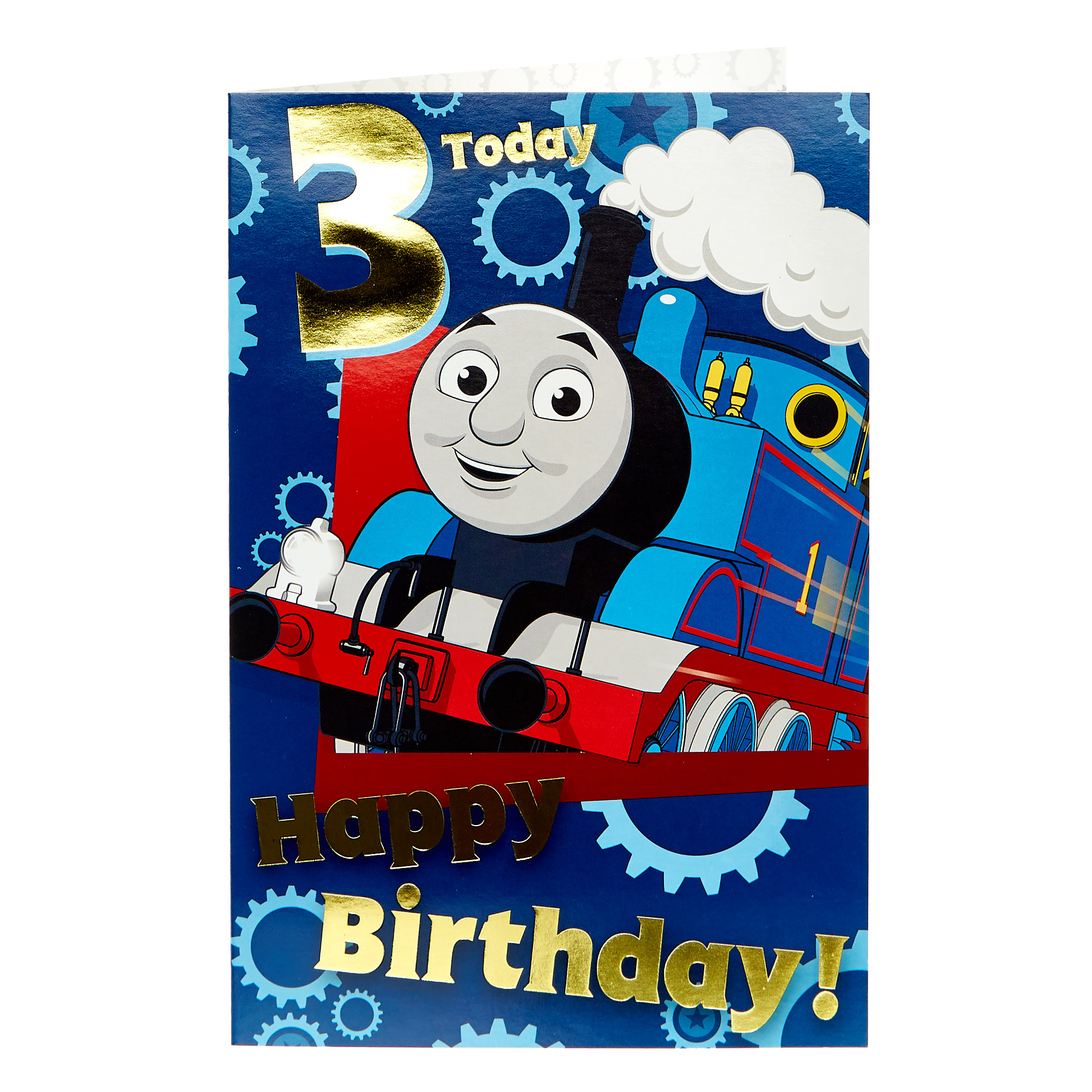 Thomas & Friends 3rd Birthday Card