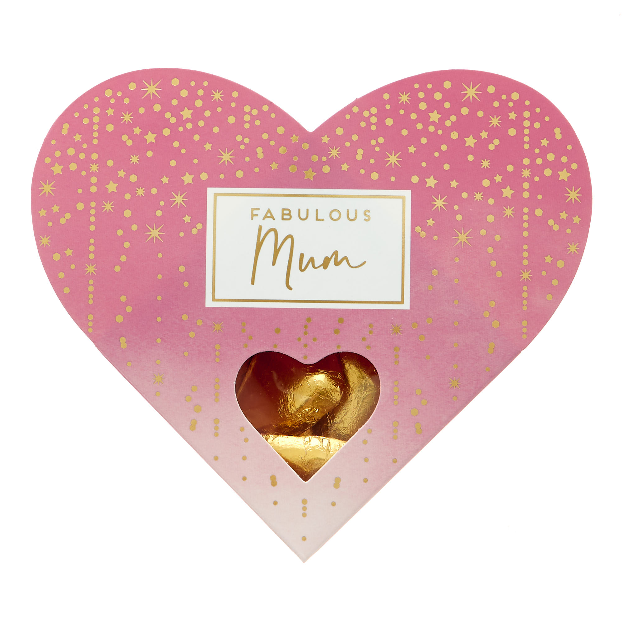 Fabulous Mum Mini Milk Chocolate Hearts Box 42g