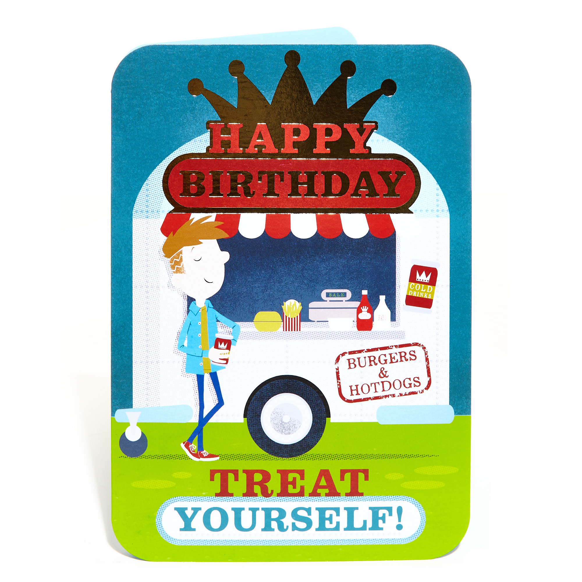 Birthday Card - Treat Yourself