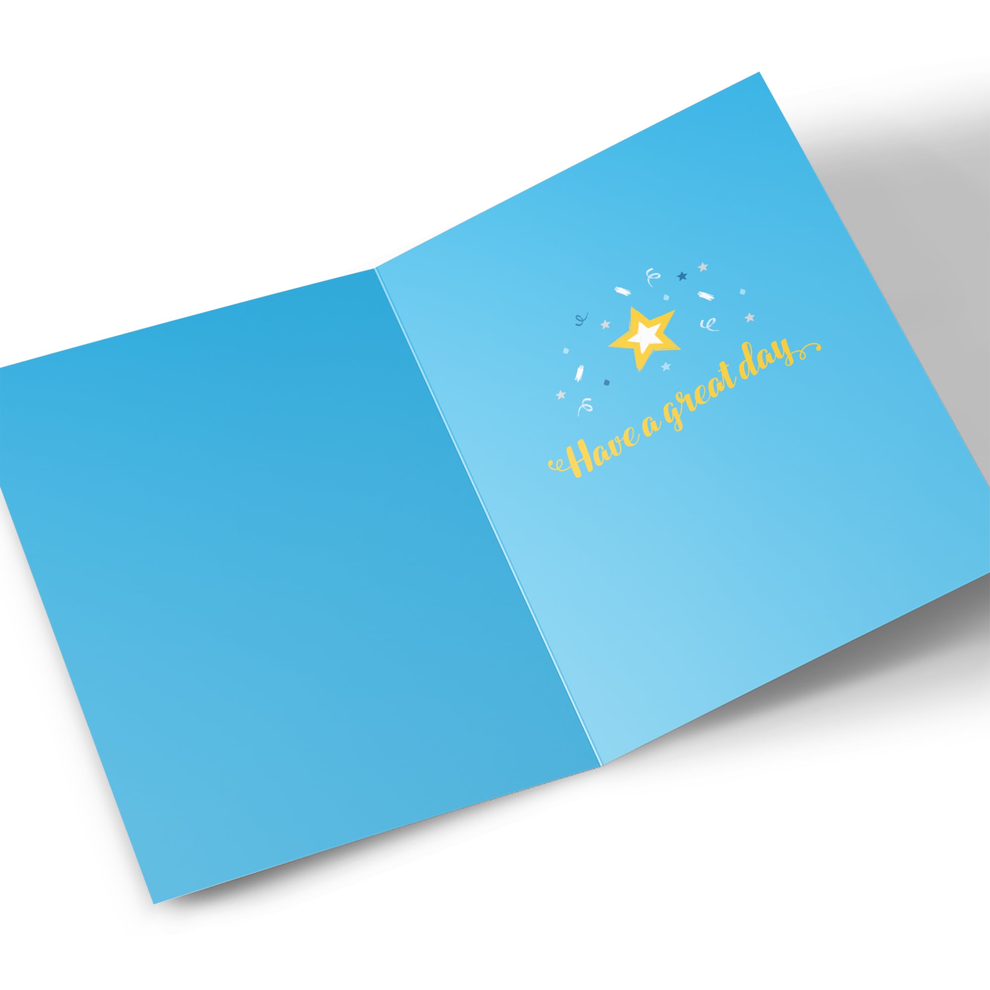 Birthday Card - VIP Uncle Presents Stars and Confetti, Uncle