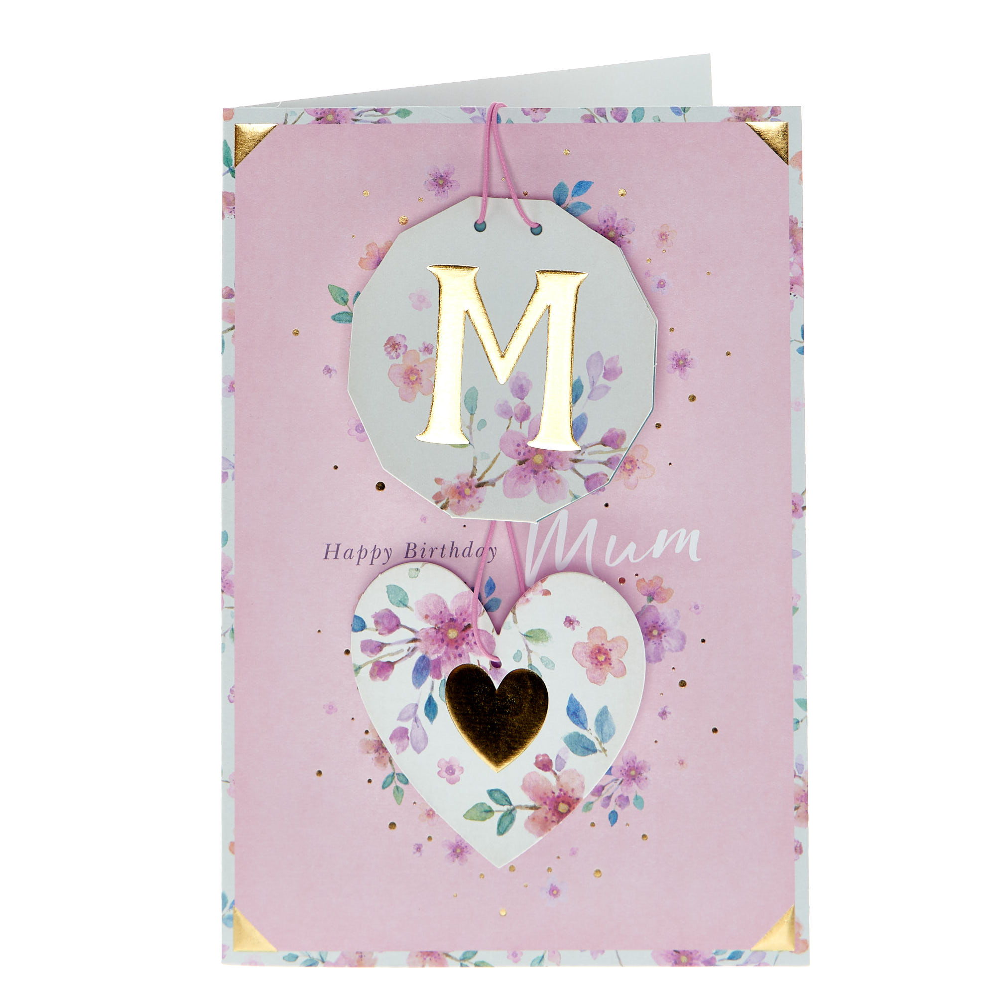 Birthday Card - Mum Detachable Hanging Keepsake