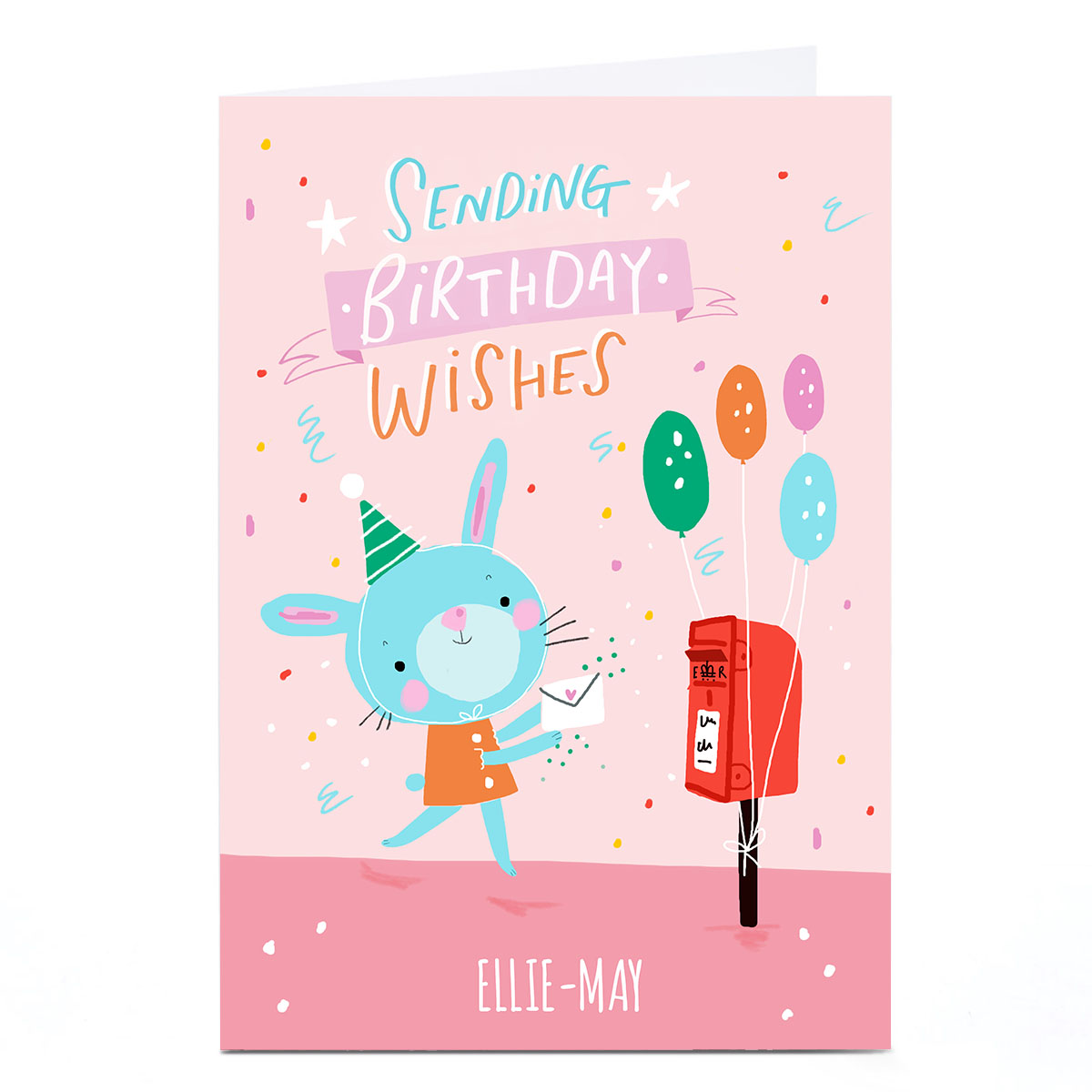 Personalised Carol Richardson Birthday Card - Birthday Wishes