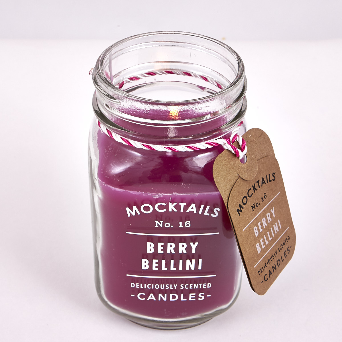 Mocktails Berry Bellini Scented Candle
