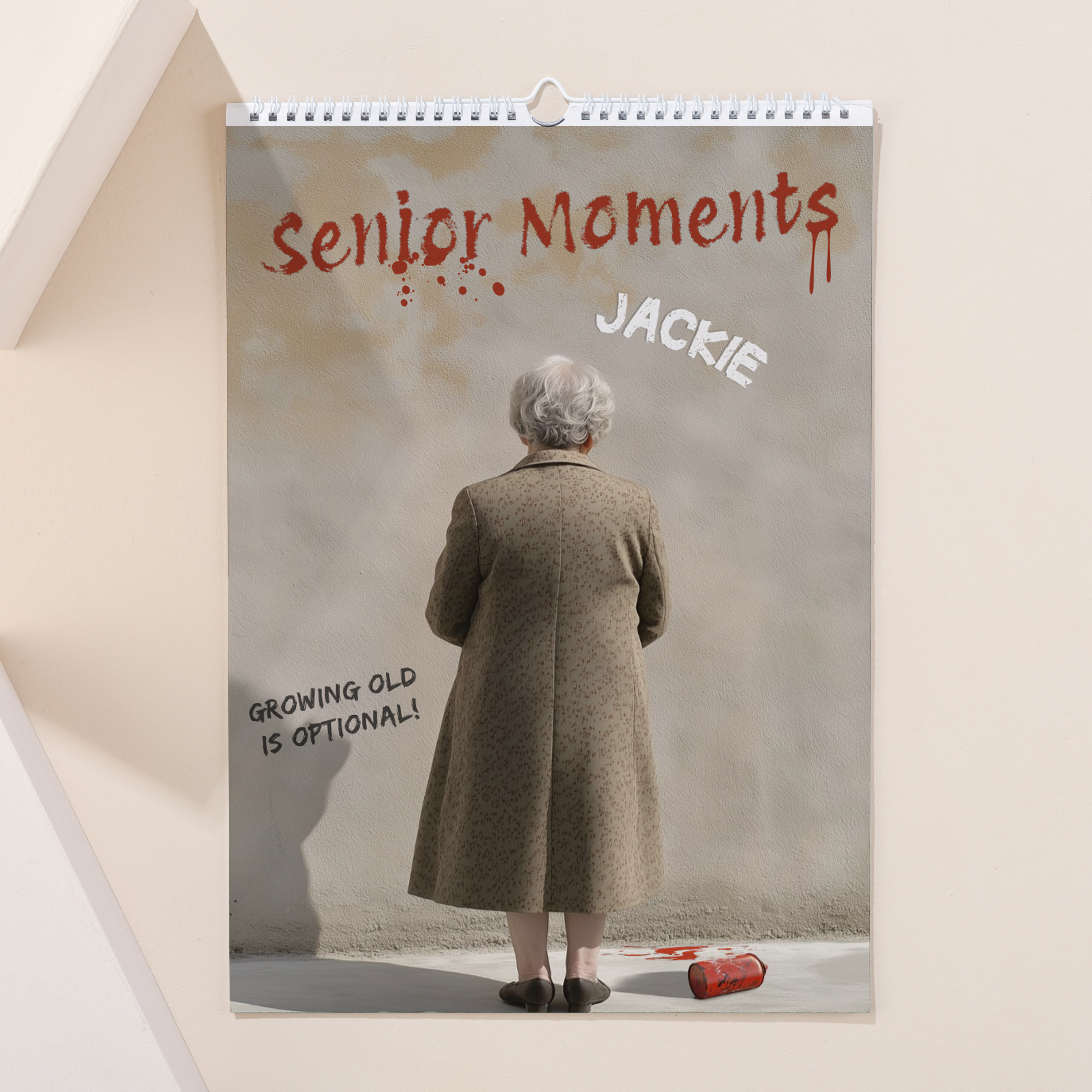 Personalised Senior Moments Calendar - 2024-2025 Edition