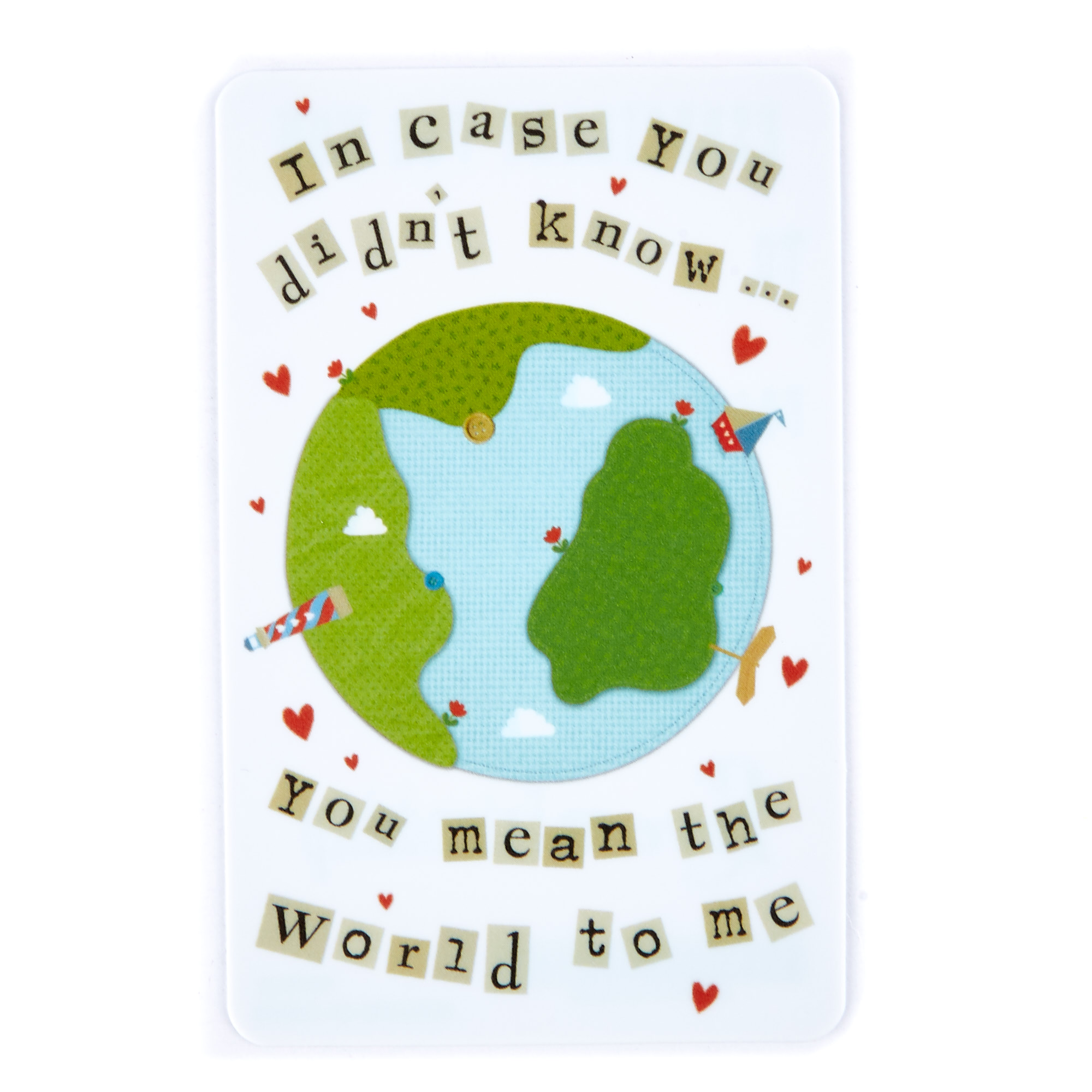 Keepsake Wallet Card - You Mean The World