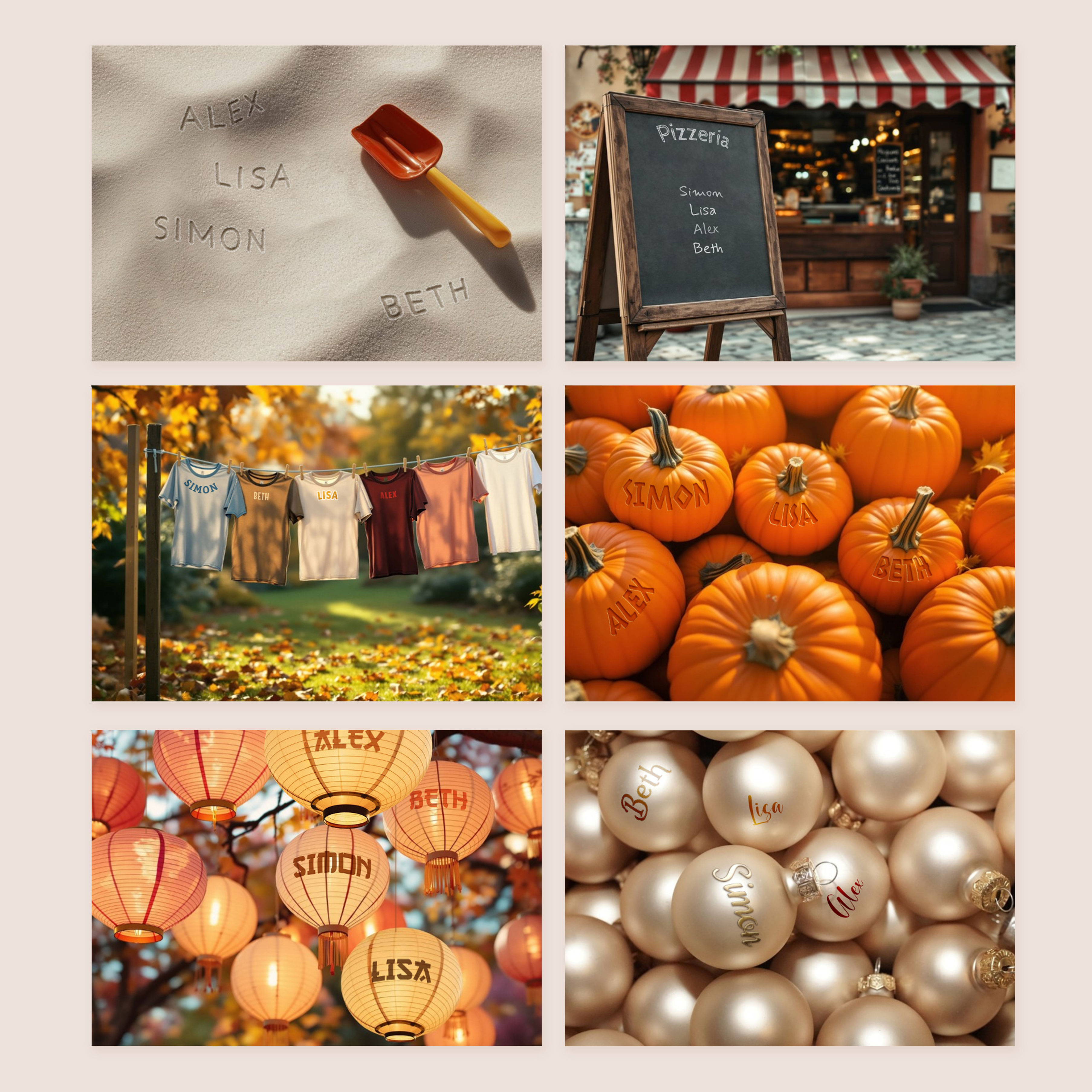 Personalised Our Family Calendar